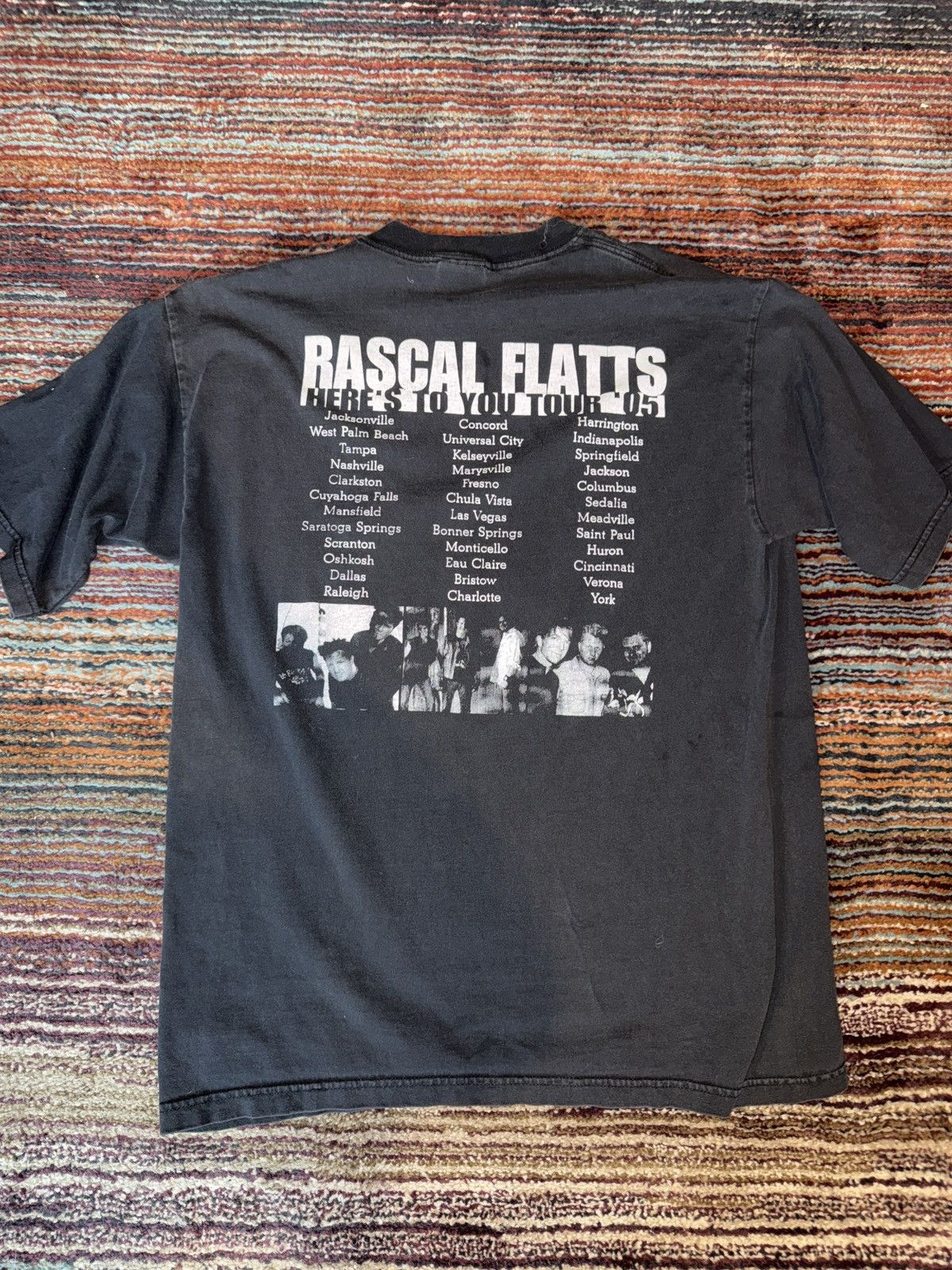 All Sport Rascal Flatts 2005 Here’s to You tour shirt Size US L / EU 52-54 / 3 - 3 Thumbnail