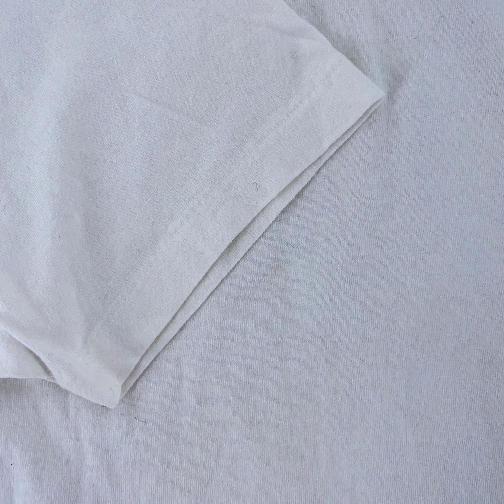 Hanes VINTAGE Hanes Blank Shirt XXS White T-Shirt Tee Crewneck Single Stitch 90s Mens XS? Size US XXS / EU 40 - 4 Thumbnail