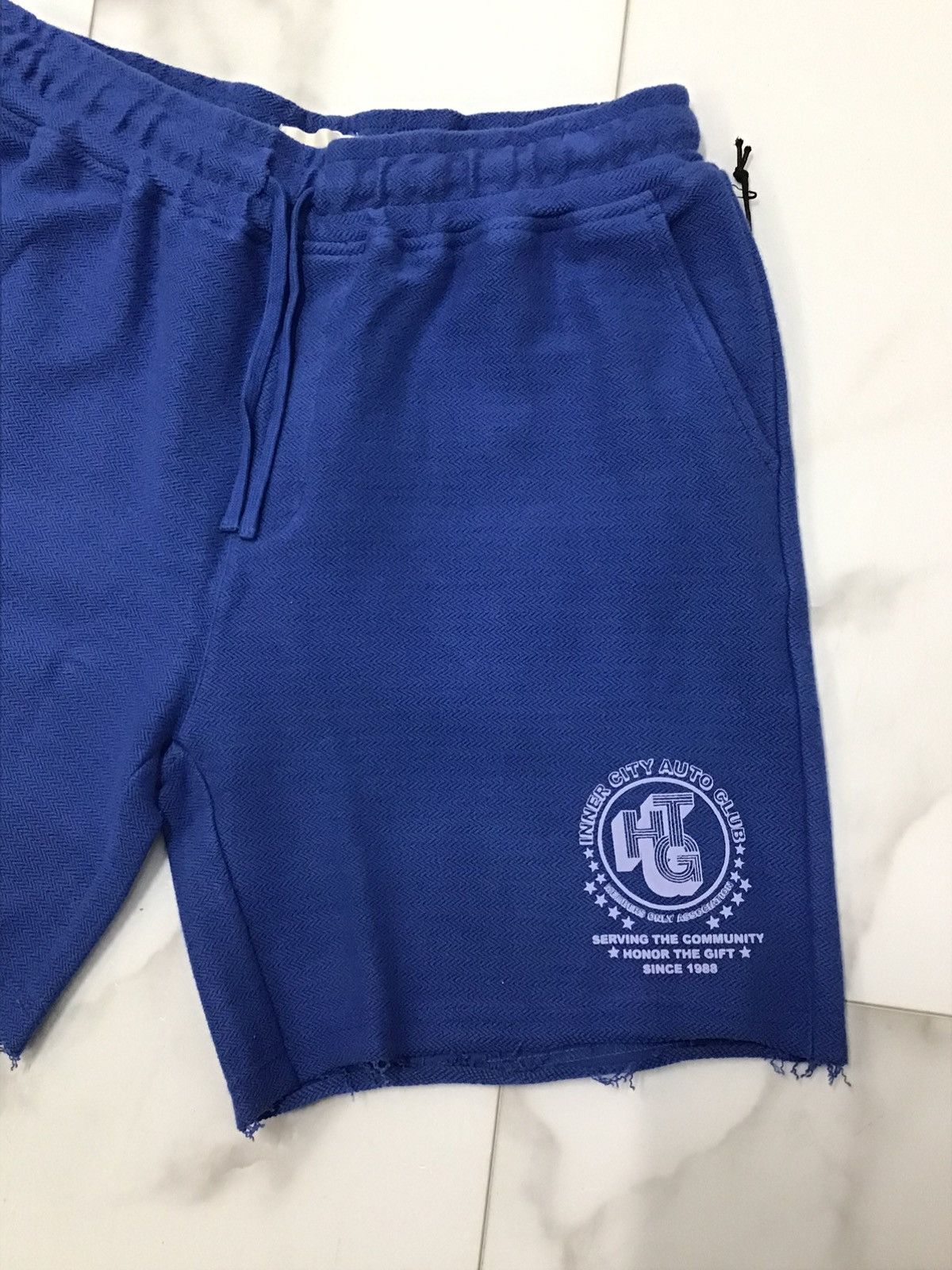Honor the Gift HONOR THE GIFT RACE HERRINGBONE SHORT Size US 36 / EU 52 - 2 Thumbnail