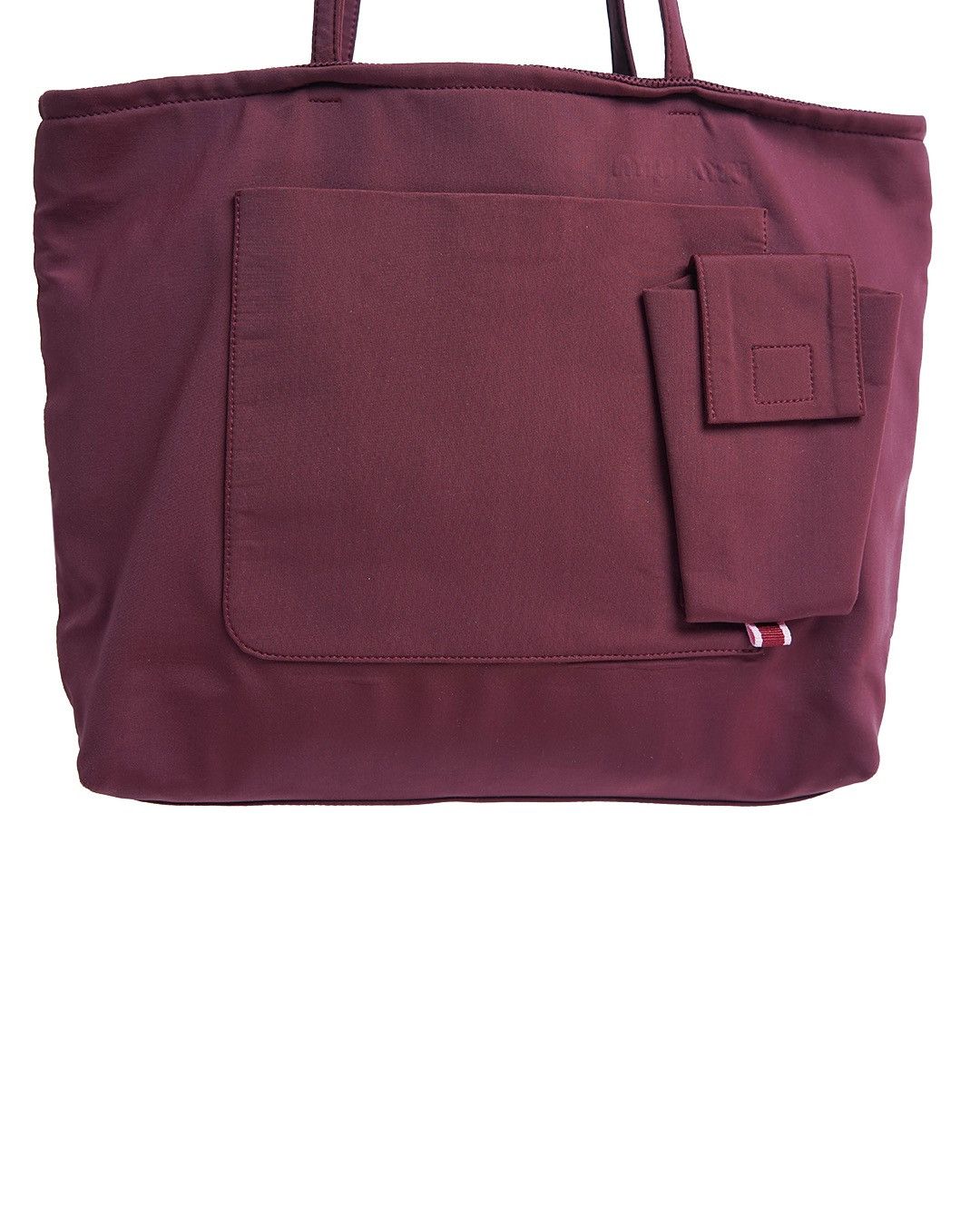 Miu Miu Miu Miu S/S1999 Burgundy Neoprene Tote Bag Size ONE SIZE - 6 Thumbnail
