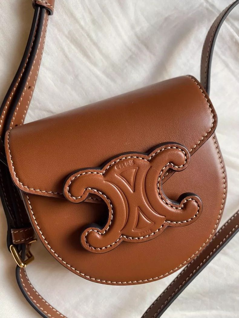 Celine Celine Small Leather Crossbody Bag-2505 Size ONE SIZE - 2 Thumbnail