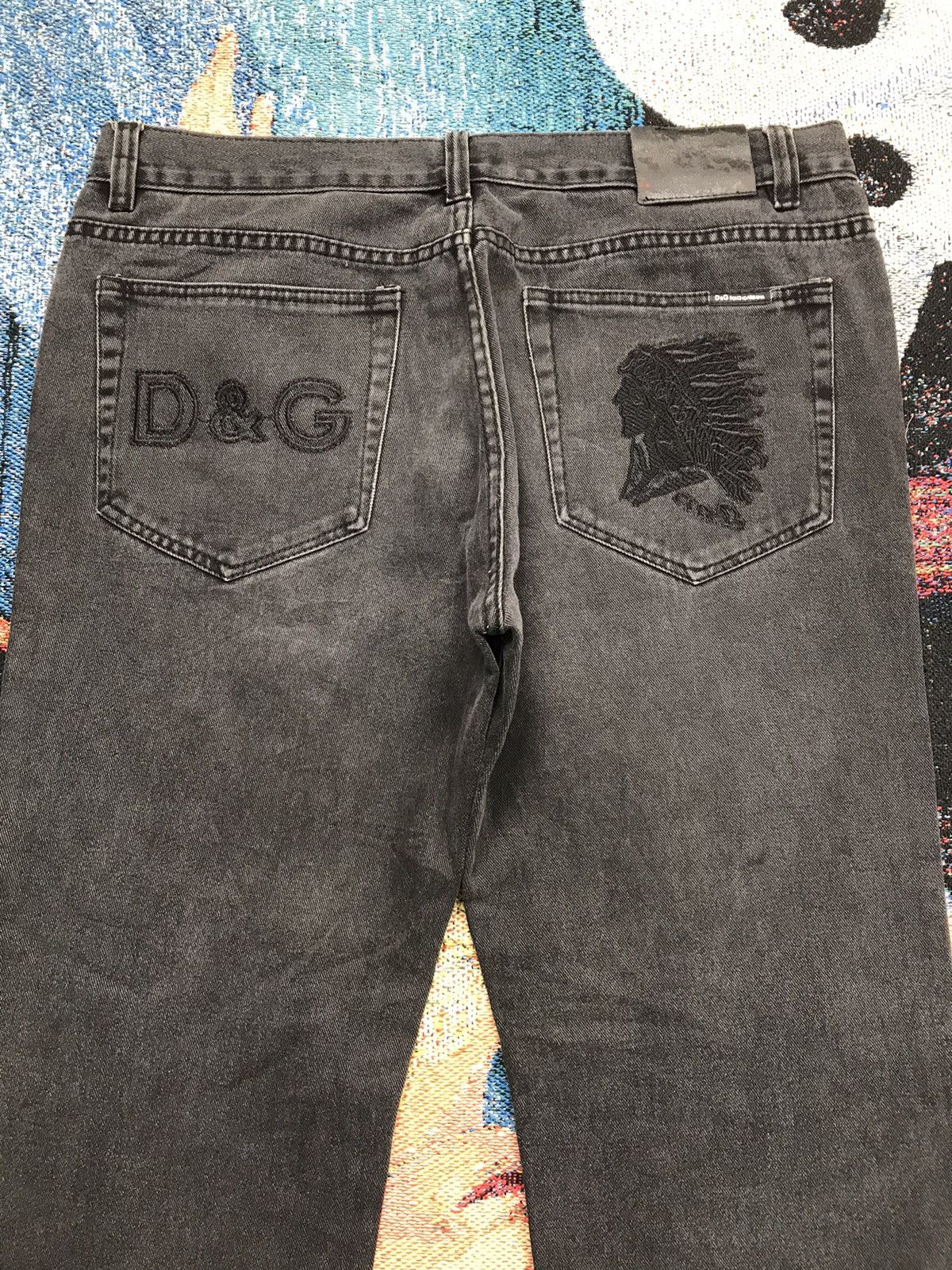 Dolce & Gabbana Vintage Dolce & gabbana embroidered denim Size US 38 / EU 54 - 13 Thumbnail