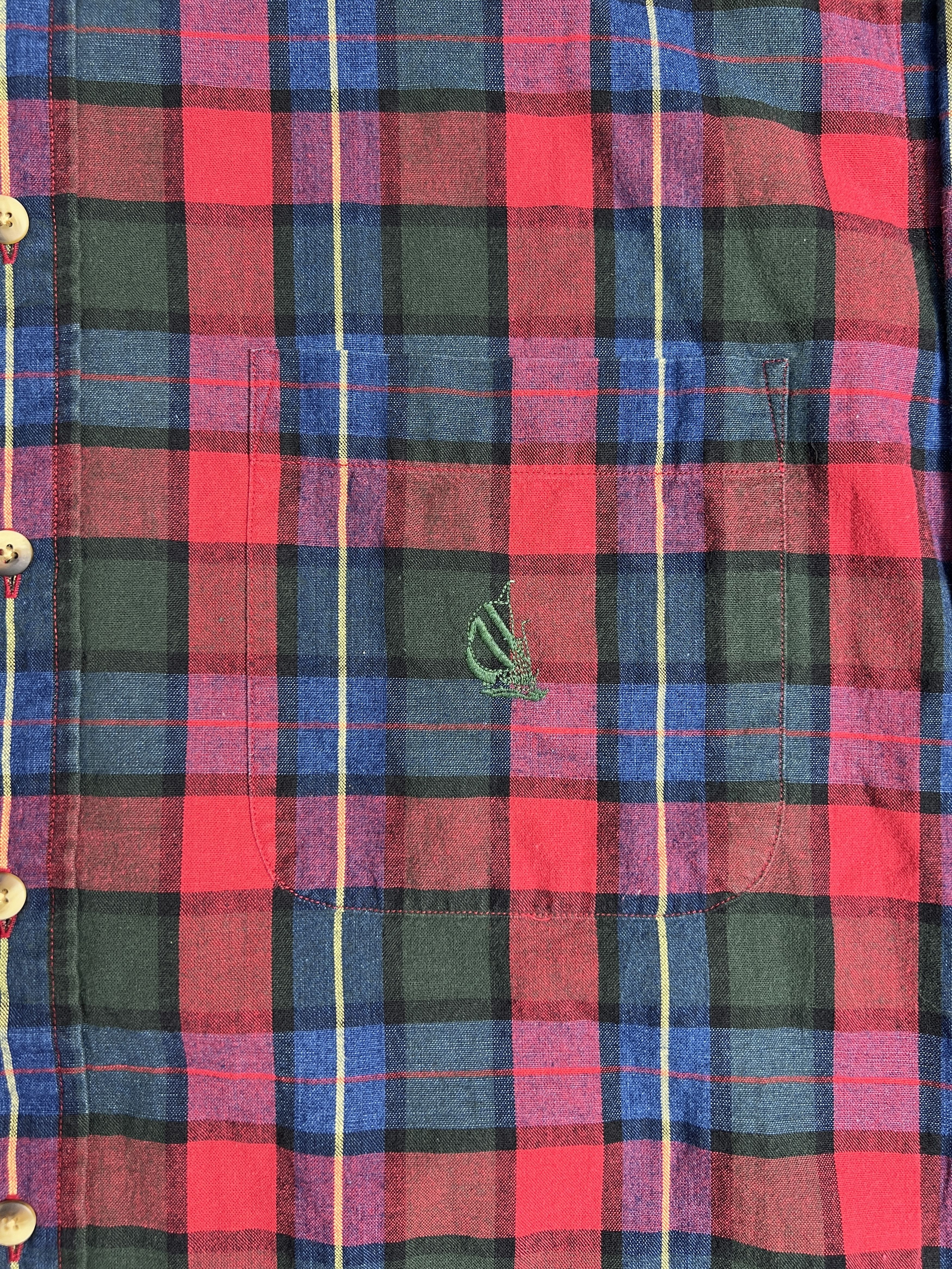Nautica Vintage Nautica Plaid Buttons Up Shirt (XL) JK637 Size US XL / EU 56 / 4 - 2 Thumbnail