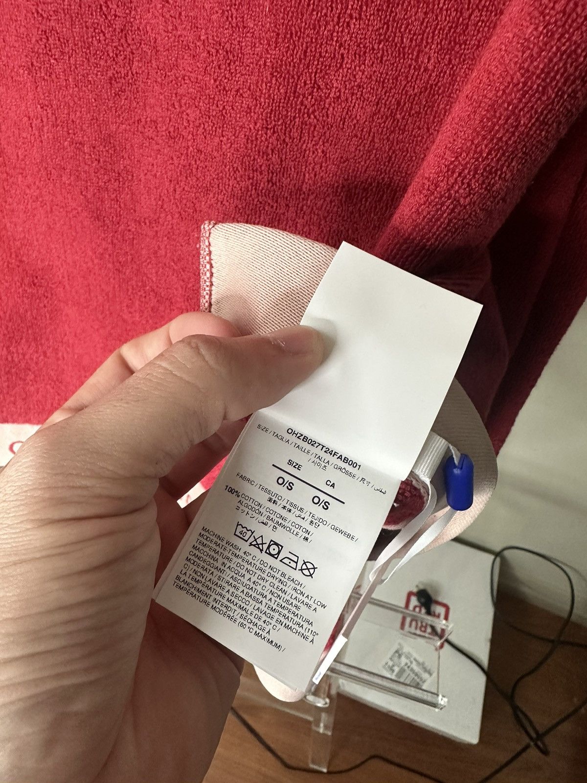 Off-White Off White x Jondal Beach Towel Size ONE SIZE - 7 Thumbnail