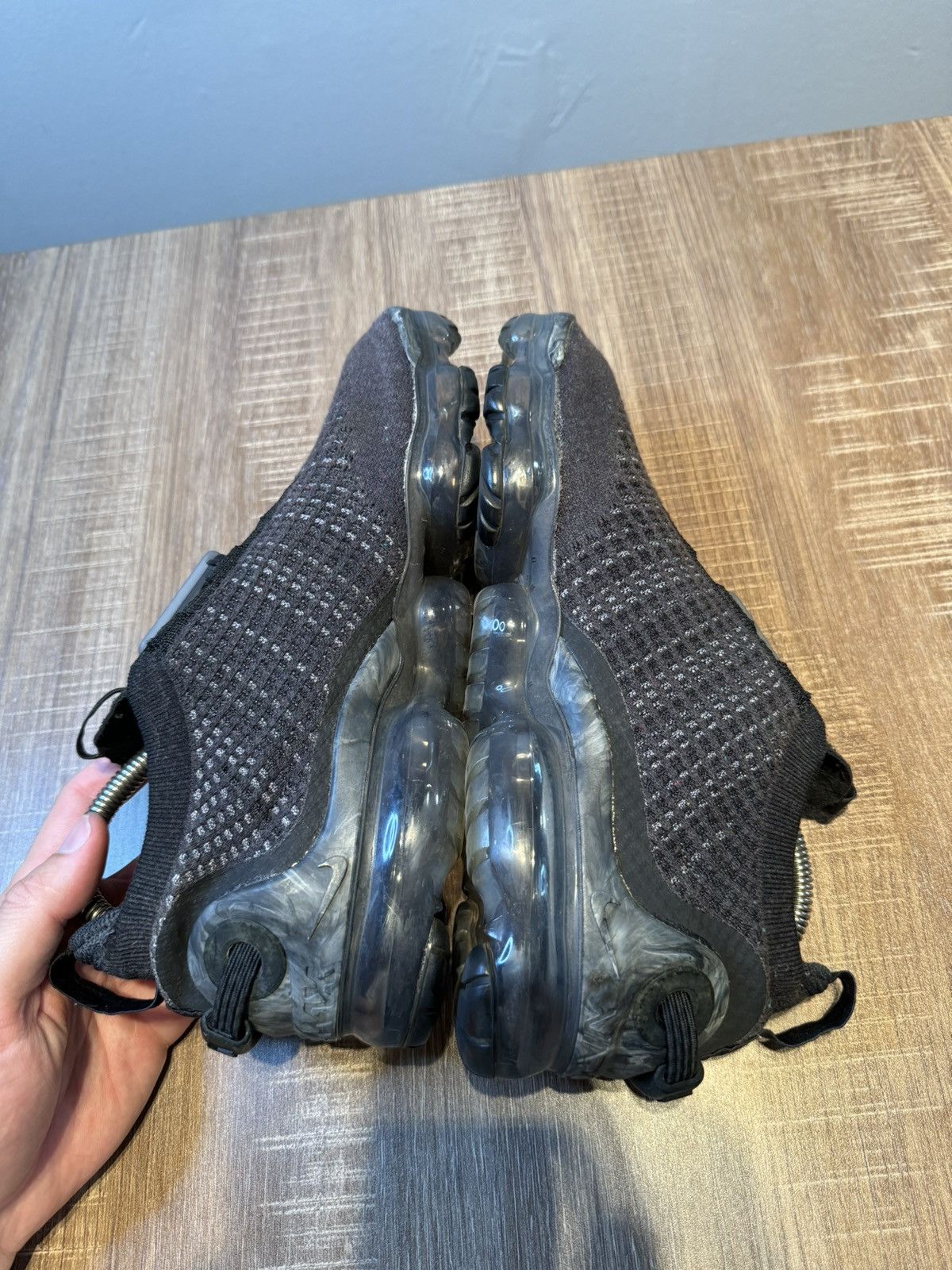 Nike Nike Air VaporMax Black Running Shoes Women’s Size 8.5 Size US 8.5 / IT 38.5 - 5 Thumbnail