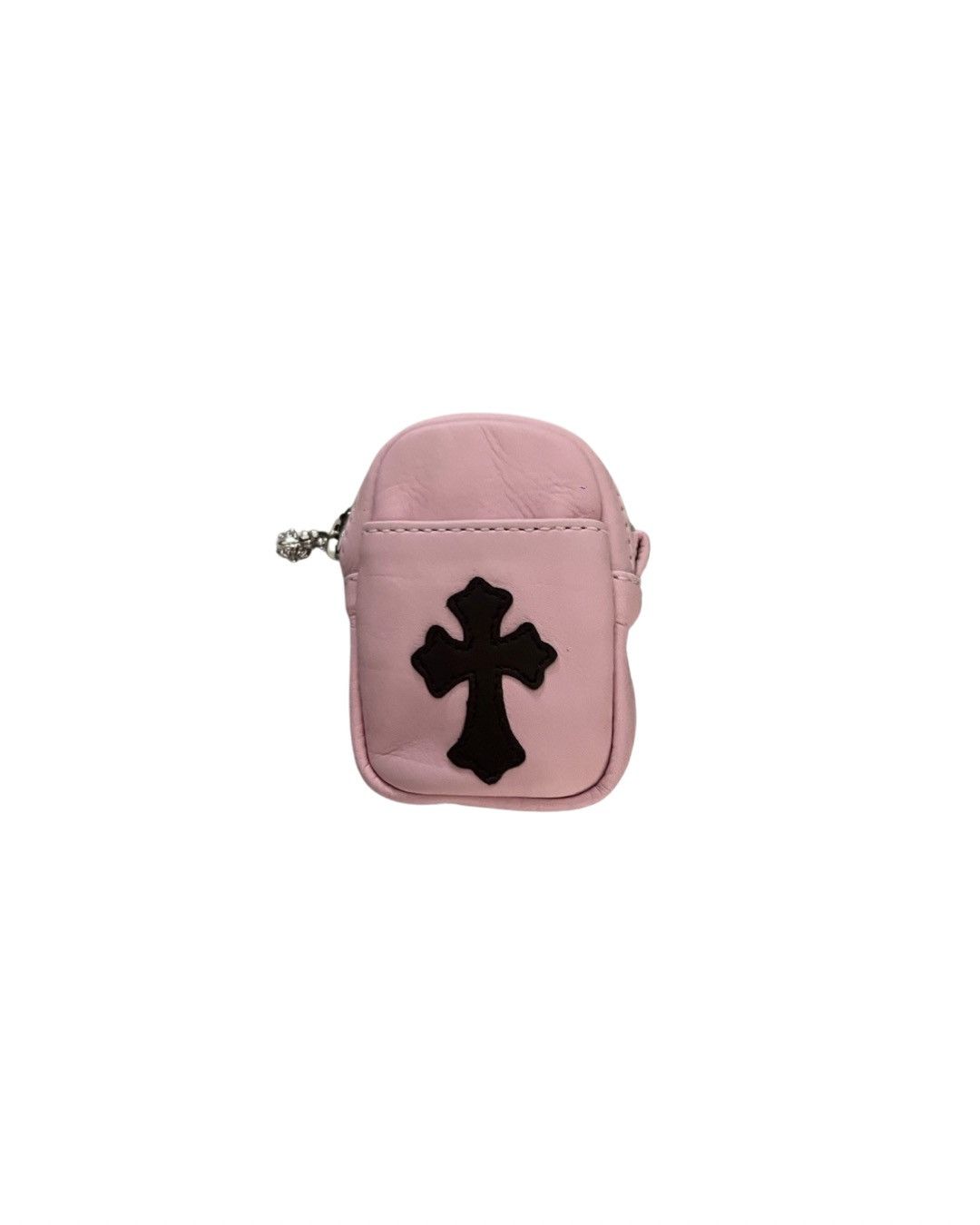 Chrome Hearts Leather cross patch AirPod case bag Size ONE SIZE - 2 Thumbnail