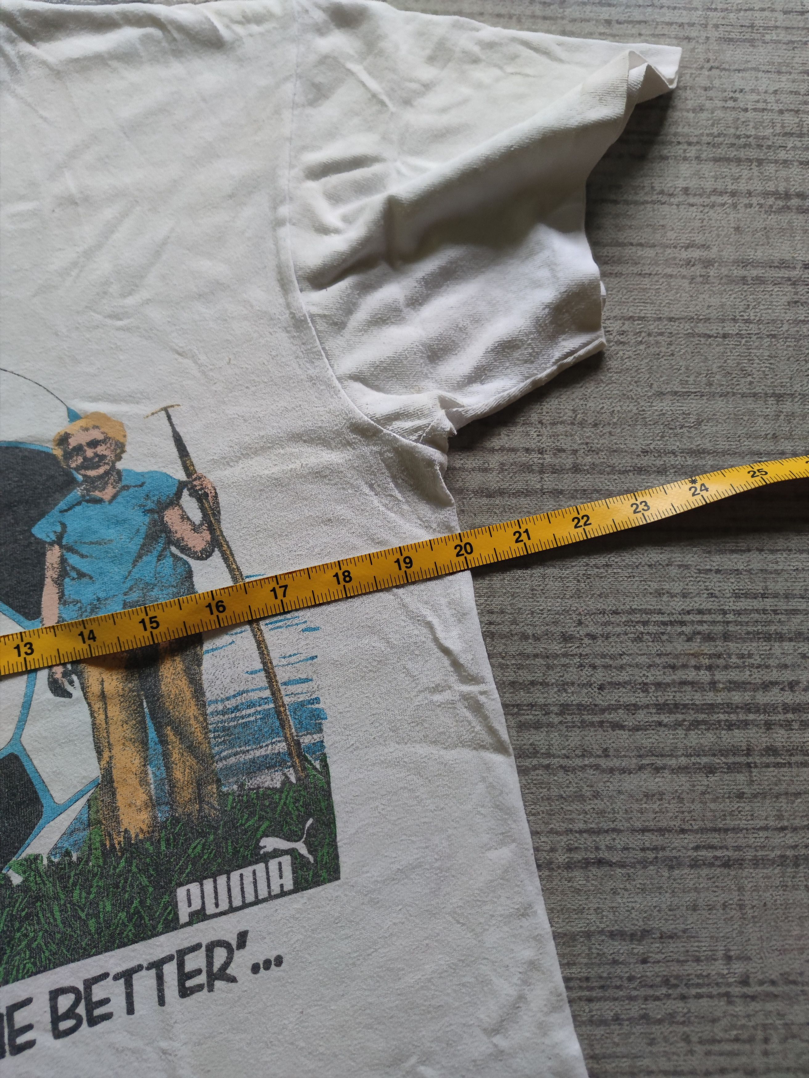 Puma Vintage 80s Puma T Shirt Made in USA Size US M / EU 48-50 / 2 - 13 Thumbnail