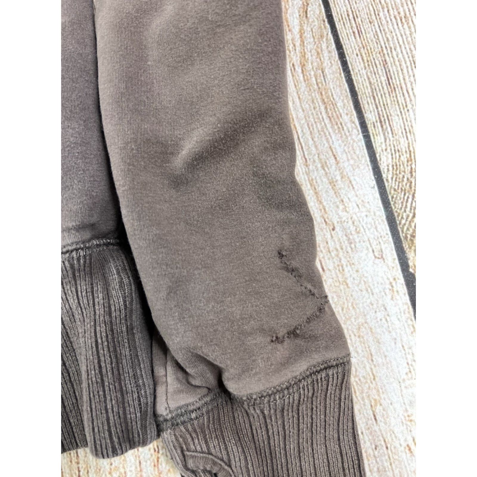 Fox Racing VINTAGE Fox Hoodie Women Large Brown Zip Up Logo Grunge Racing 90s X2K Size L / US 10 / IT 46 - 5 Thumbnail