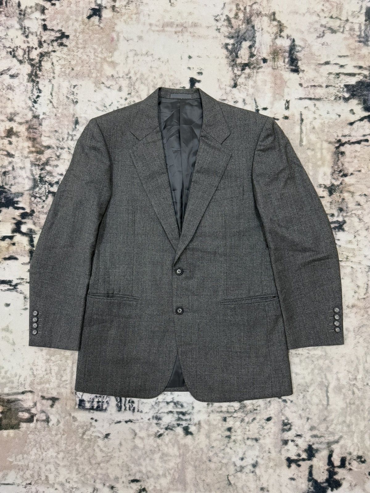 Burberry Vintage ‘Burberrys’ Linen Blazers Size 40R - 3 Thumbnail