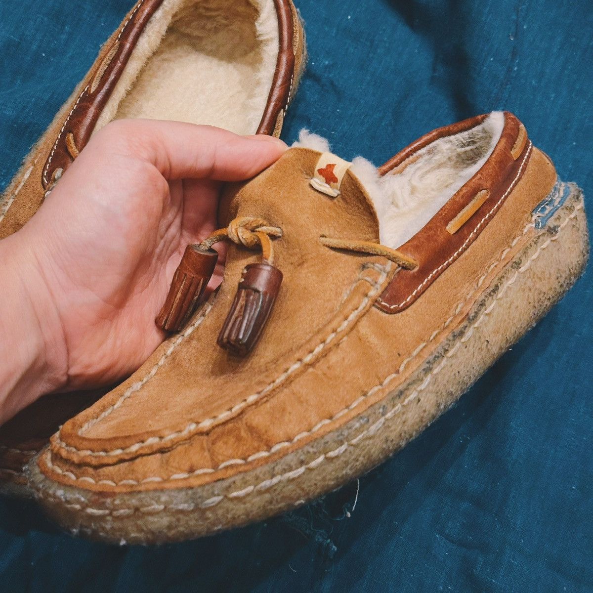 希少品　VISVIM ISLAND LAKE SLIPPER-FOLK visvim ISLAND LAKE SLIPPERS-FOLK