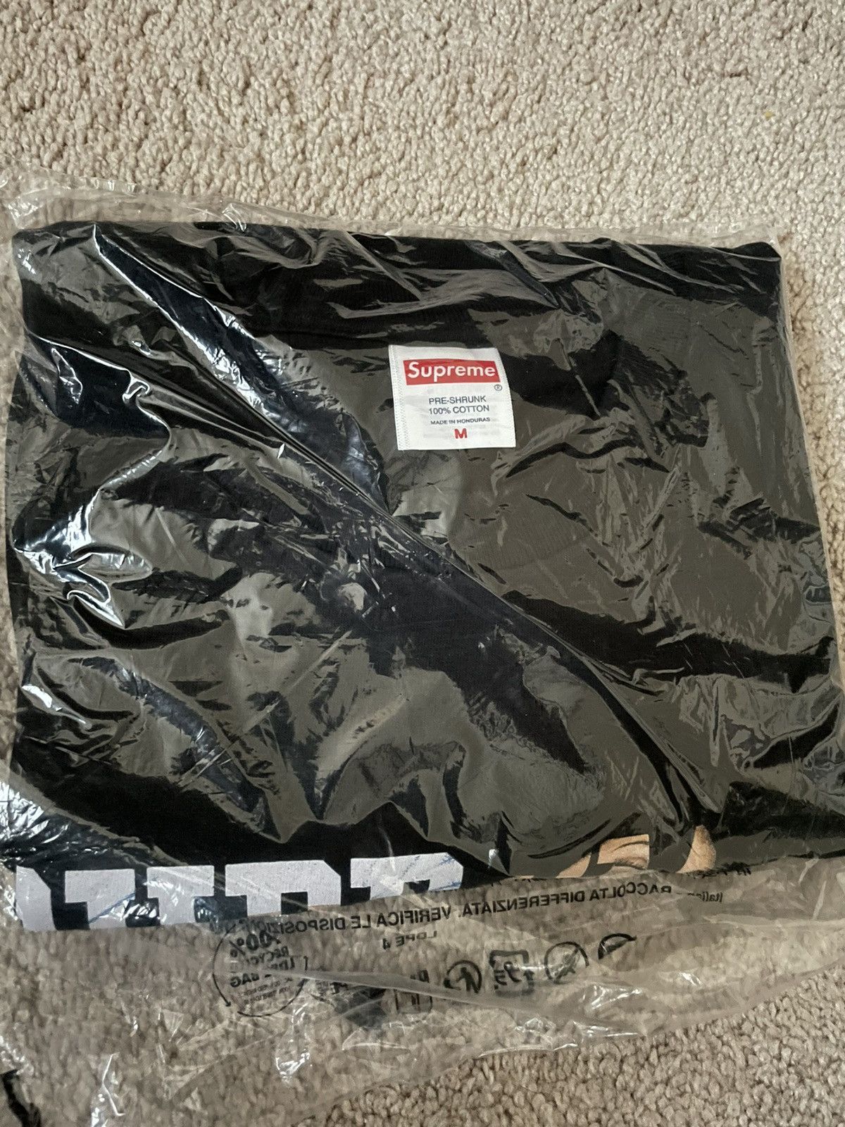 Supreme Supreme Tera Patrick Collegiate Tee (Black) Size US M / EU 48-50 / 2 - 2 Thumbnail
