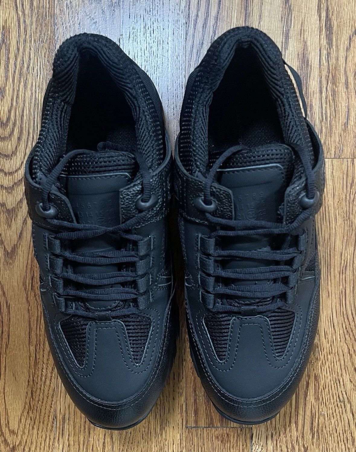Maison Margiela Maison Margiela Security Low Top Sneakers Black Mens Size 42 Size US 8.5 / EU 41-42 - 4 Thumbnail