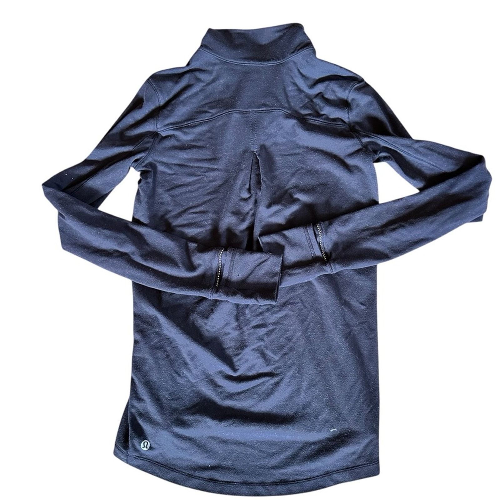 Lululemon Lululemon Fast As Light 1/2 Zip – Black – Estimated Size 6 Size M / US 6-8 / IT 42-44 - 8 Thumbnail
