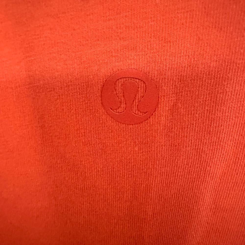 Lululemon Lululemon Love Crew III Short Sleeve Tee 10 Orange Brick Size L / US 10 / IT 46 - 8 Thumbnail