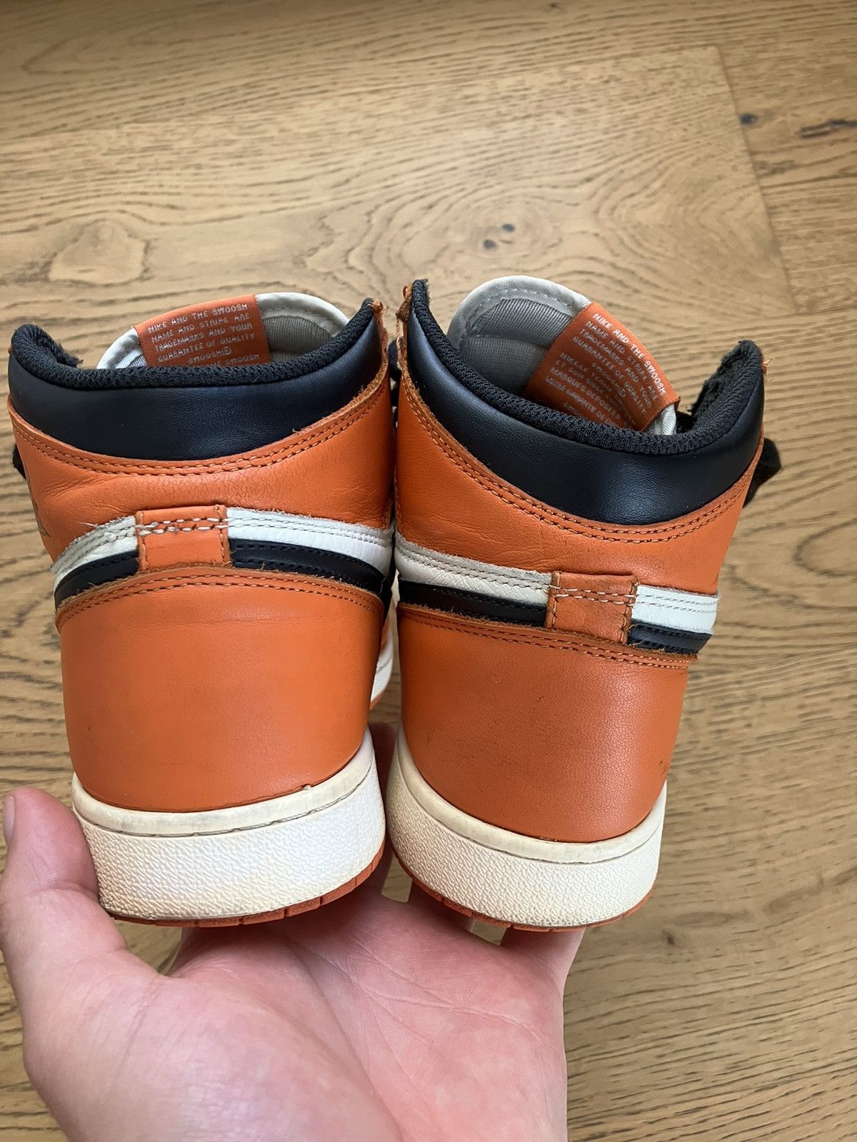 Jordan Brand × Nike Nike Air Jordan 1 High Reverse Shattered Backboard Size US 6.5 / EU 39-40 - 5 Thumbnail