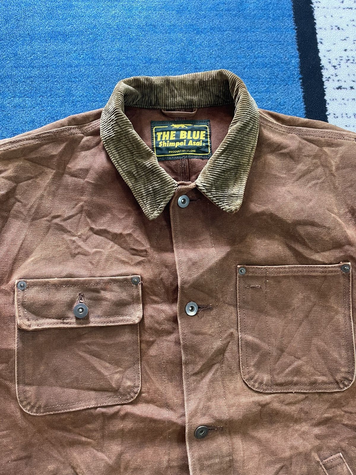 Japanese Brand Vintage The Blue Persimmon Tannin Jacket Size US L / EU 52-54 / 3 - 6 Thumbnail