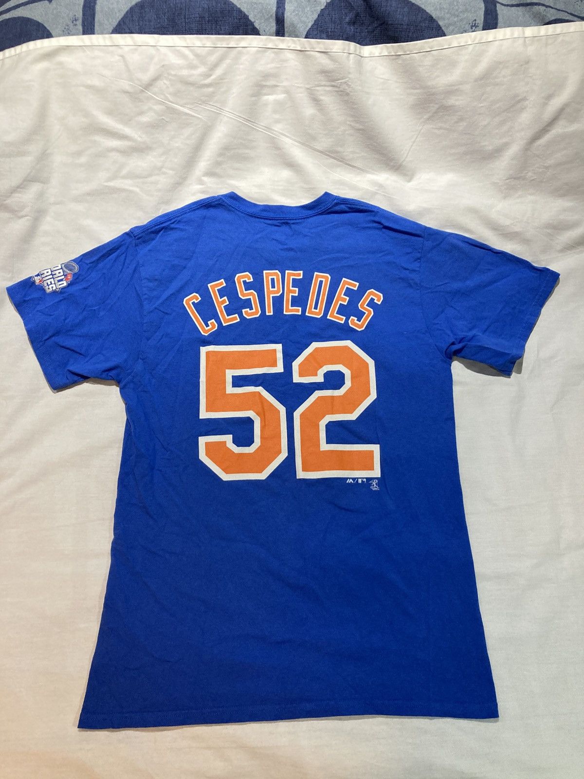 Other Yoenis Cespedes New York Mets 2015 World Series Jersey shirt Size US M / EU 48-50 / 2 - 1 Thumbnail