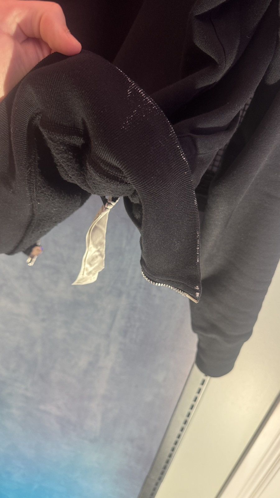 Rick Owens Drkshdw SS18 Rick Owens DRKSHDW Patched Jason Zip Up Hoodie Size US XS / EU 42 / 0 - 10 Thumbnail
