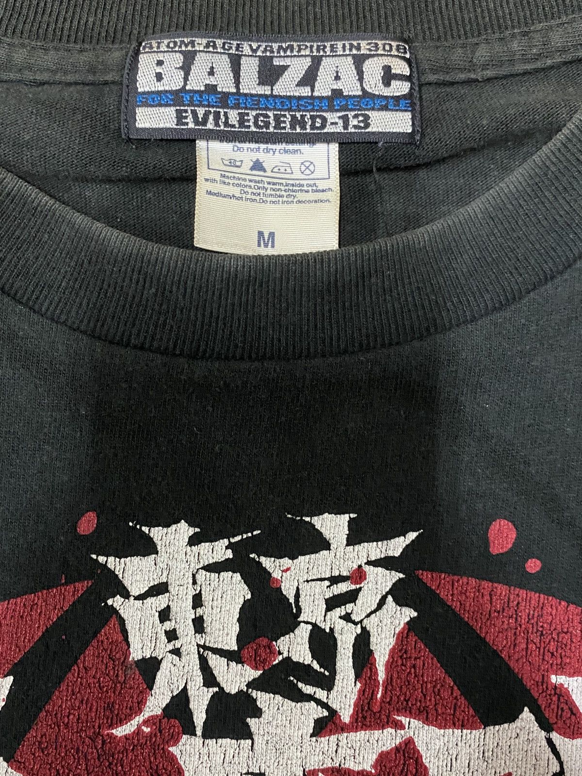Band Tees × Japanese Brand × Vintage Japanese Punk Balzac Size US M / EU 48-50 / 2 - 9 Thumbnail