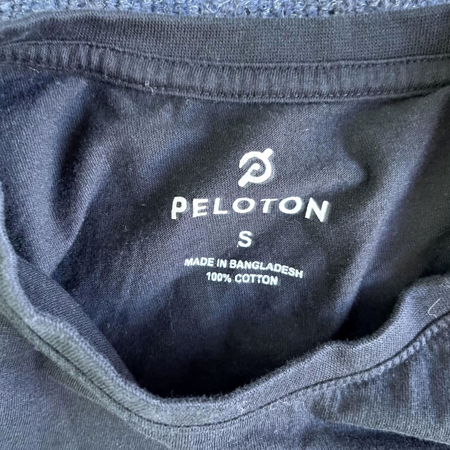 Logo 7 Peloton Shirt Mens S Black Century 100 Ride Logo Graphic Cycling Tee T-Shirt Size US S / EU 44-46 / 1 - 2 Thumbnail