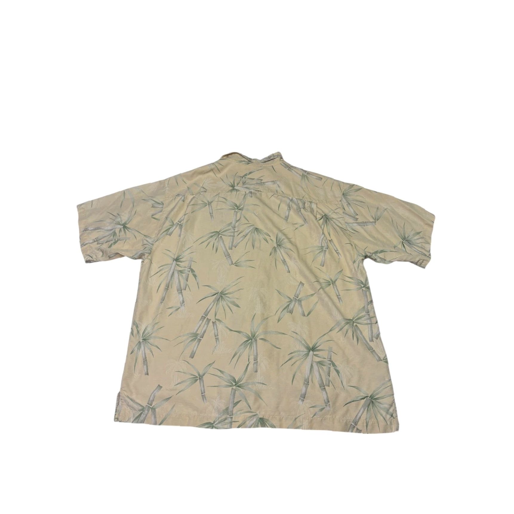 Tommy Bahama VINTAGE Tommy Bahama Mens XL Silk Bamboo Print Short Sleeve Hawaiian Aloha Shirt Size US XL / EU 56 / 4 - 4 Thumbnail