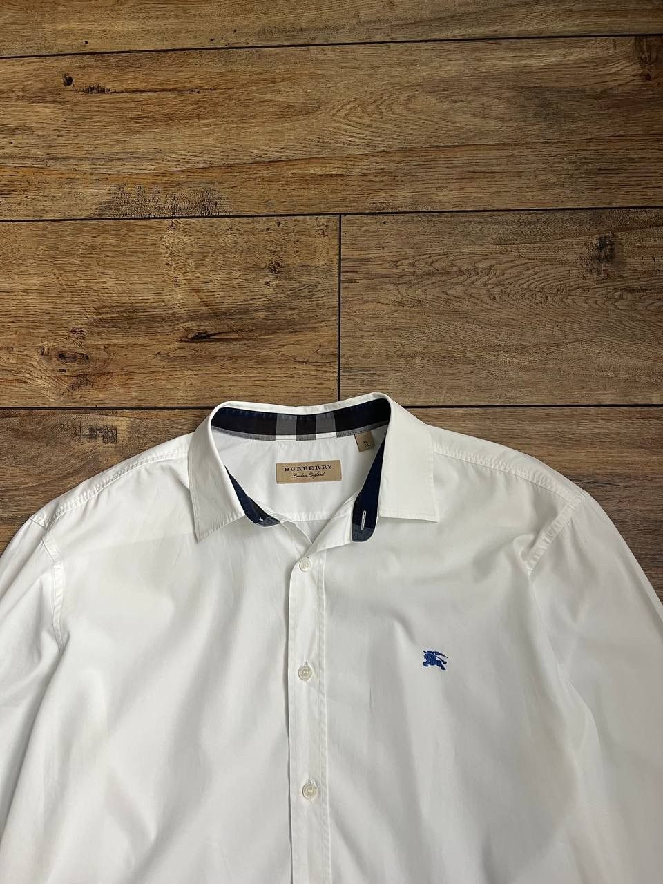 Burberry Burberry White Shirt Size US L / EU 52-54 / 3 - 4 Thumbnail