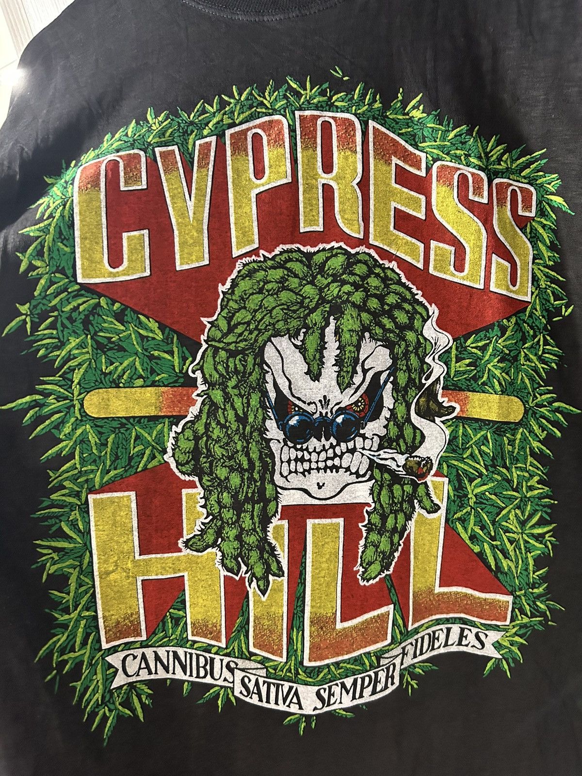 Band Tees × Vintage Vintage Cypress Hills Band Weed Tee Size US L / EU 52-54 / 3 - 2 Thumbnail