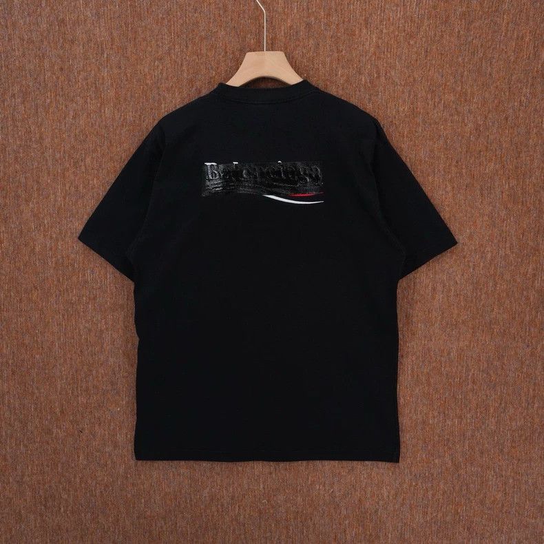 Balenciaga Balenciaga Tape cola black short-sleeved shirt Size US XS / EU 42 / 0 - 2 Thumbnail