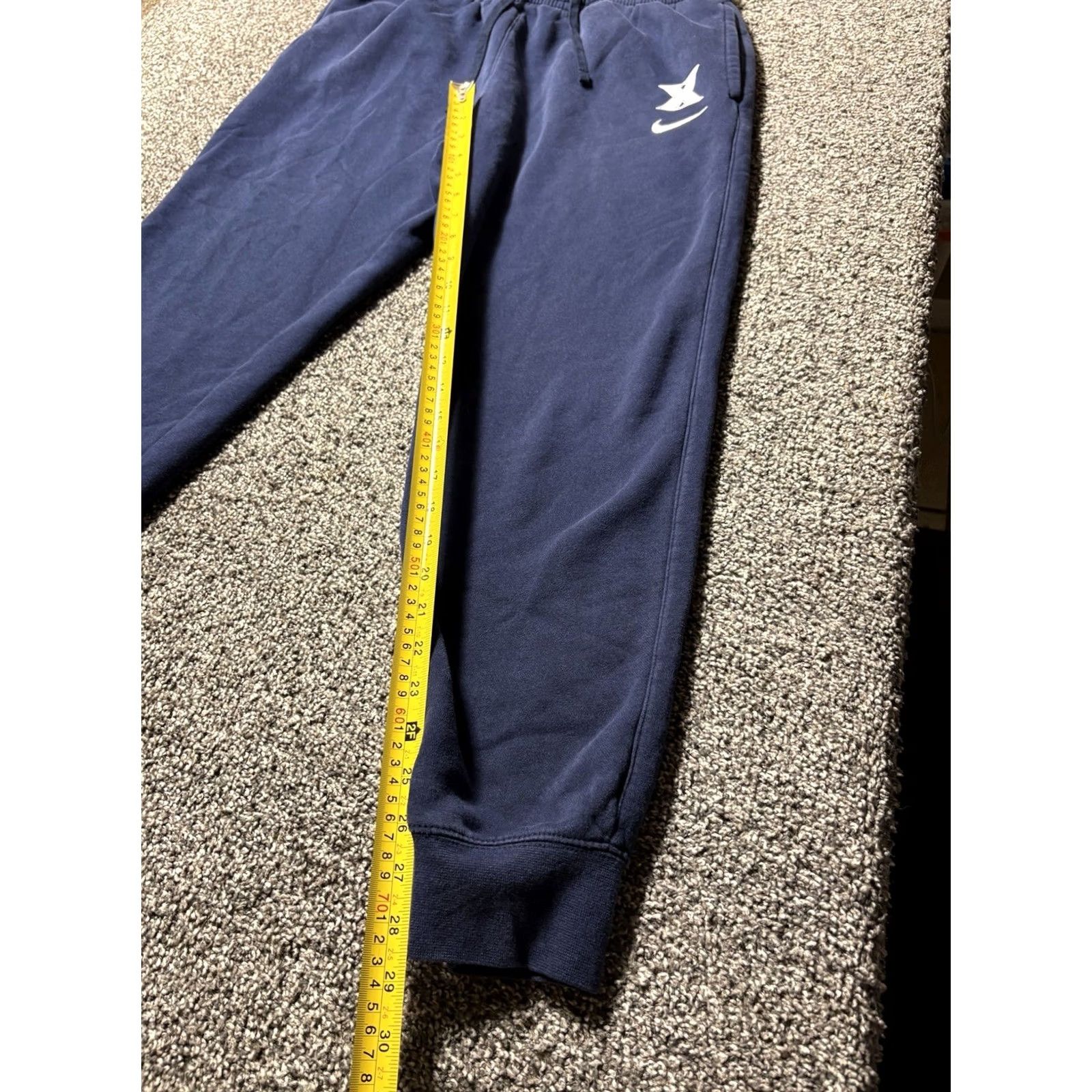 Nike Nike Xavier Sweatpants Mens Large Blue Sportswear Club Fleece Joggers CJ1616 Size US 33 - 7 Thumbnail