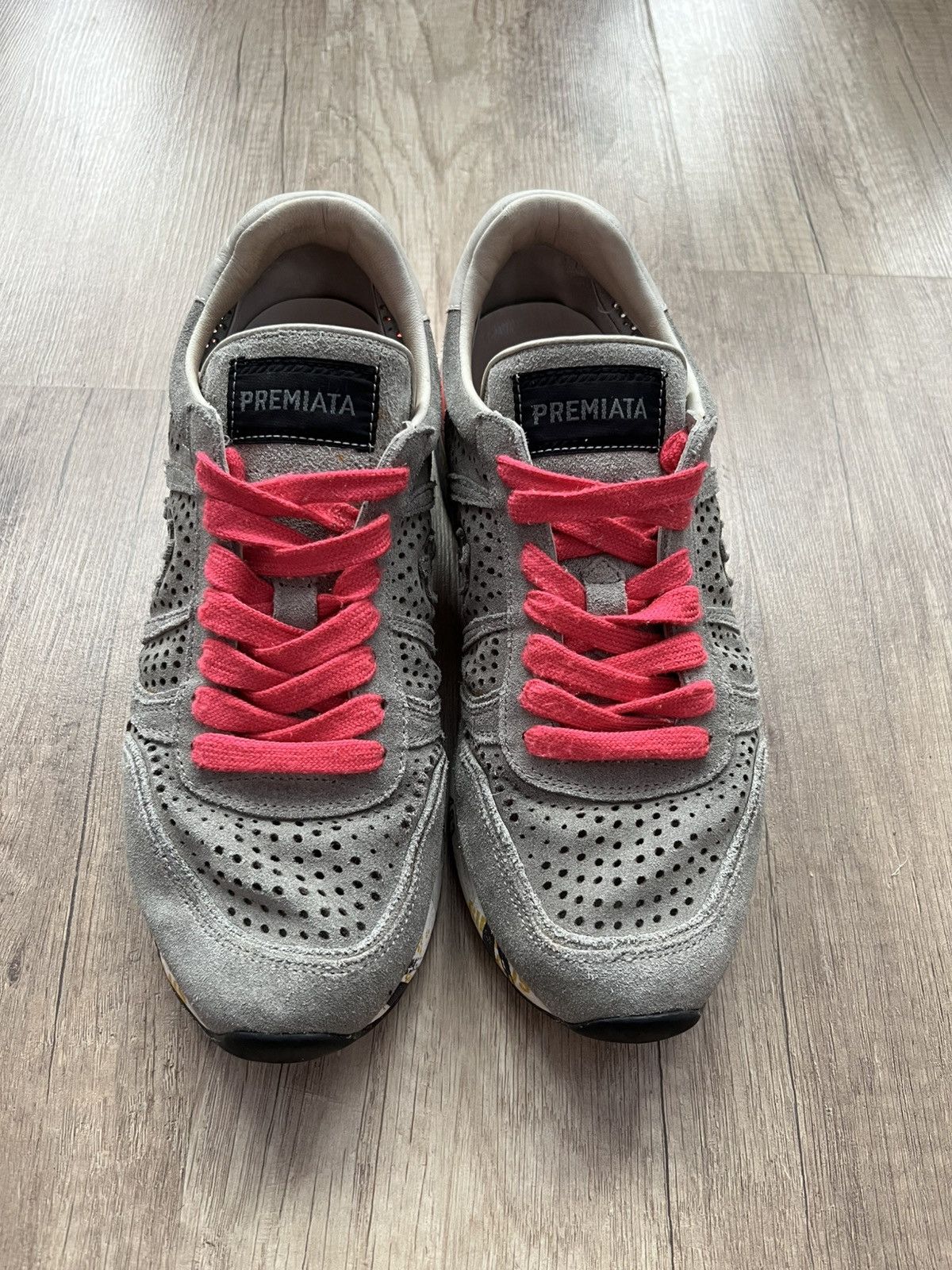Premiata Premiata Sneakers Grigio Camoscio Size 39 Size US 8.5 / IT 38.5 - 4 Thumbnail