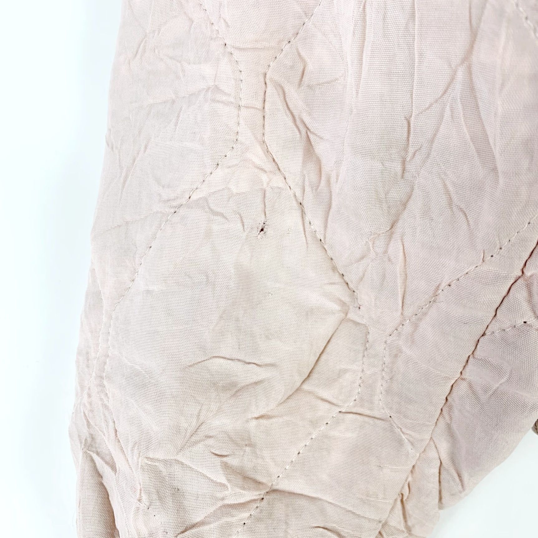 Vintage VINTAGE Lo-Temp Jacket Womens XL Pink Quilted Taffeta Zip Original 1950s Size XL / US 12-14 / IT 48-50 - 4 Thumbnail