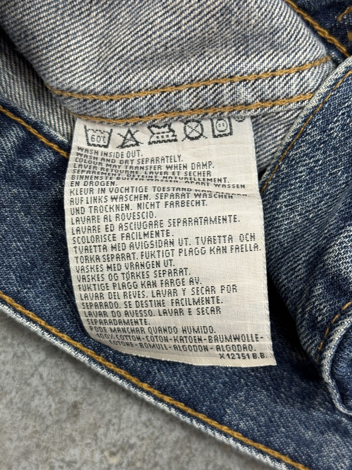Levi's Levis Vintage 90s y2k Denim Jacket Size US XL / EU 56 / 4 - 9 Thumbnail