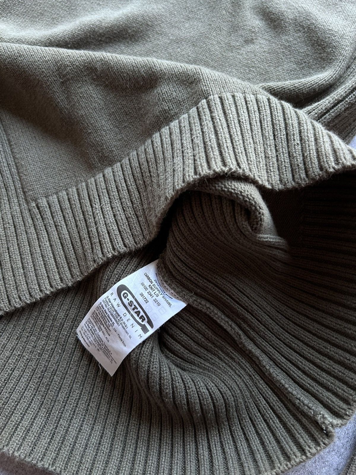 G-Star × Vintage G star Raw knit-sweatshirt mens rare Size US M / EU 48-50 / 2 - 5 Thumbnail