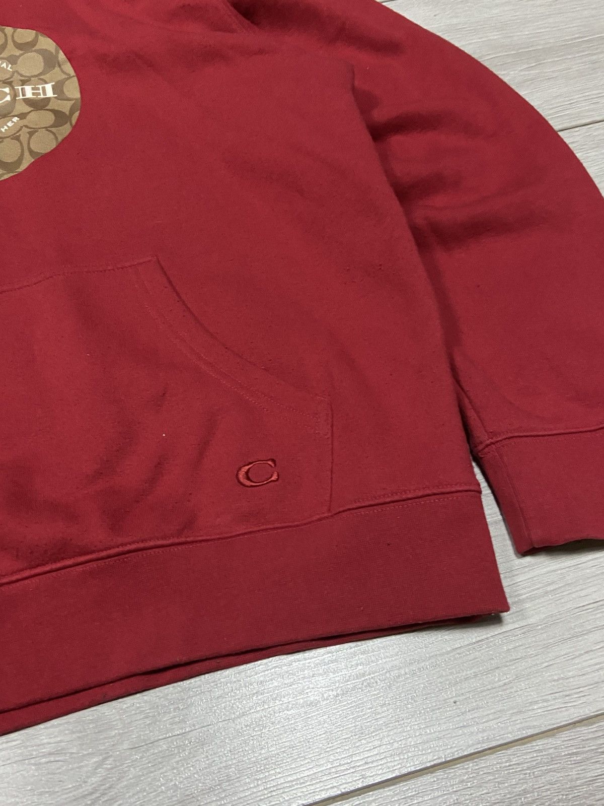 Coach Coach CC Hoodie big logo Size US L / EU 52-54 / 3 - 4 Thumbnail