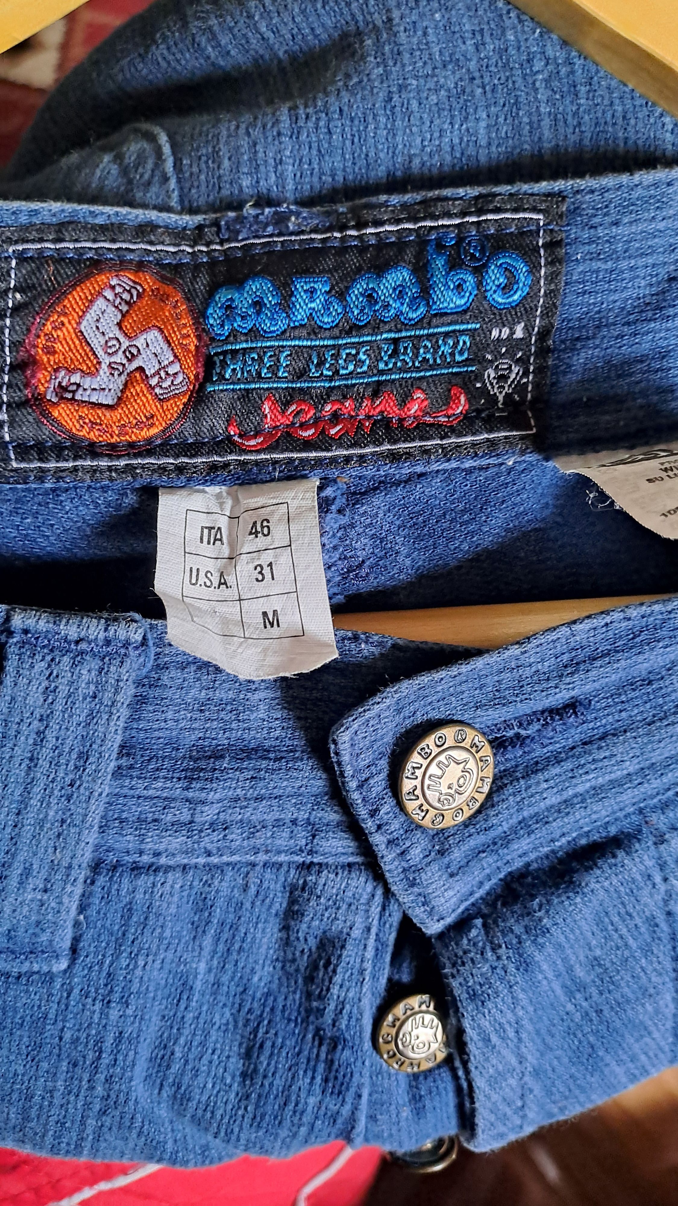 Mambo × Vintage Mambo Vintage Denim Longpant Size US 31 - 7 Thumbnail