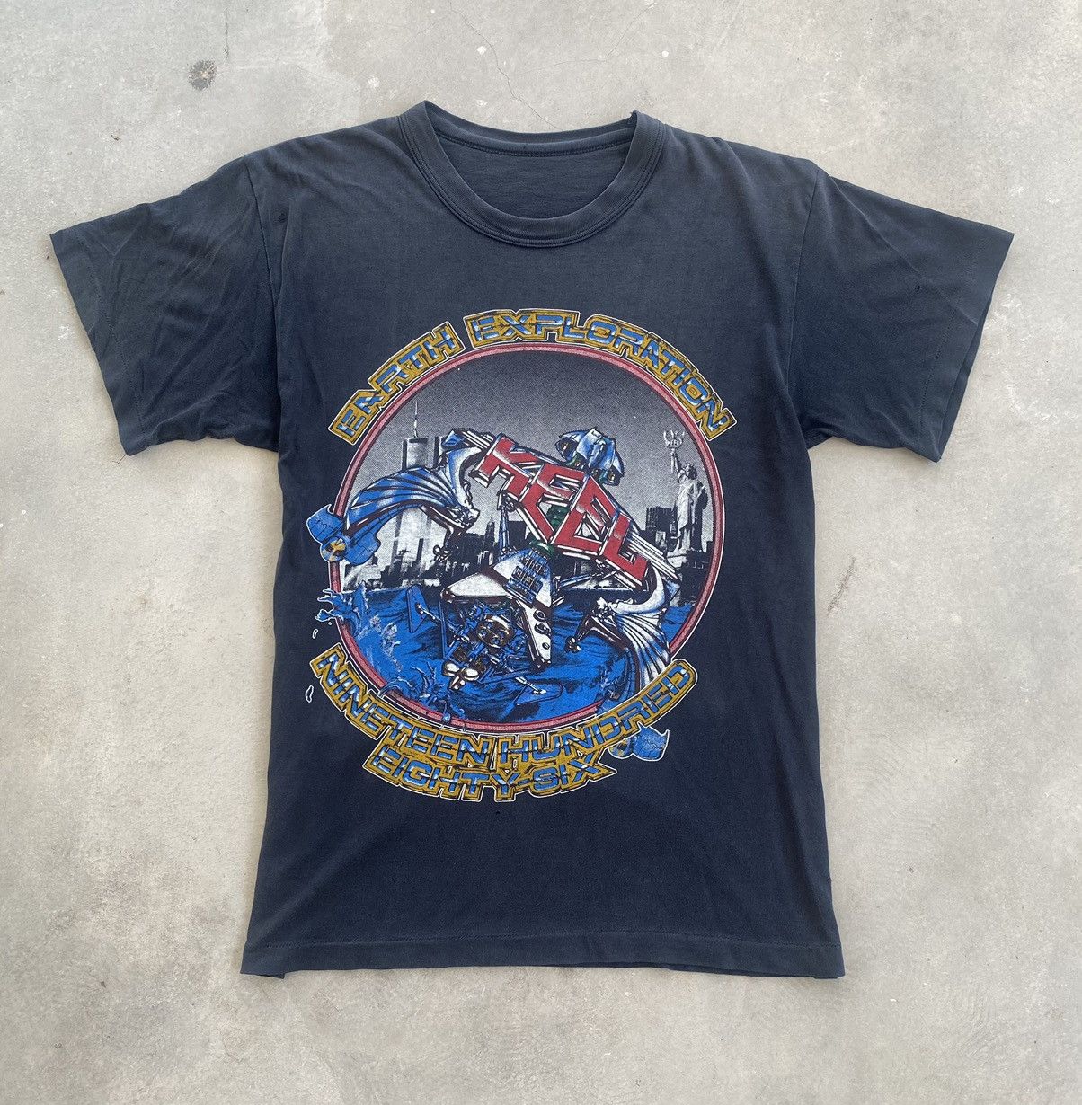 Band Tees VINTAGE 90S KEEL BAND JAPAN TOUR TEE Size US L / EU 52-54 / 3 - 2 Thumbnail