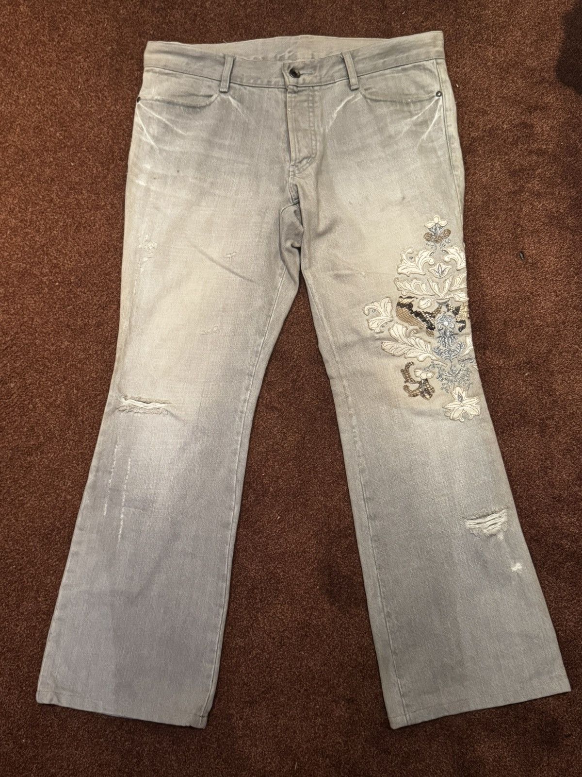 5351 POUR LES HOMMES Pour Les Hommes Boot Cut Denim Size US 34 / EU 50 - 1 Thumbnail