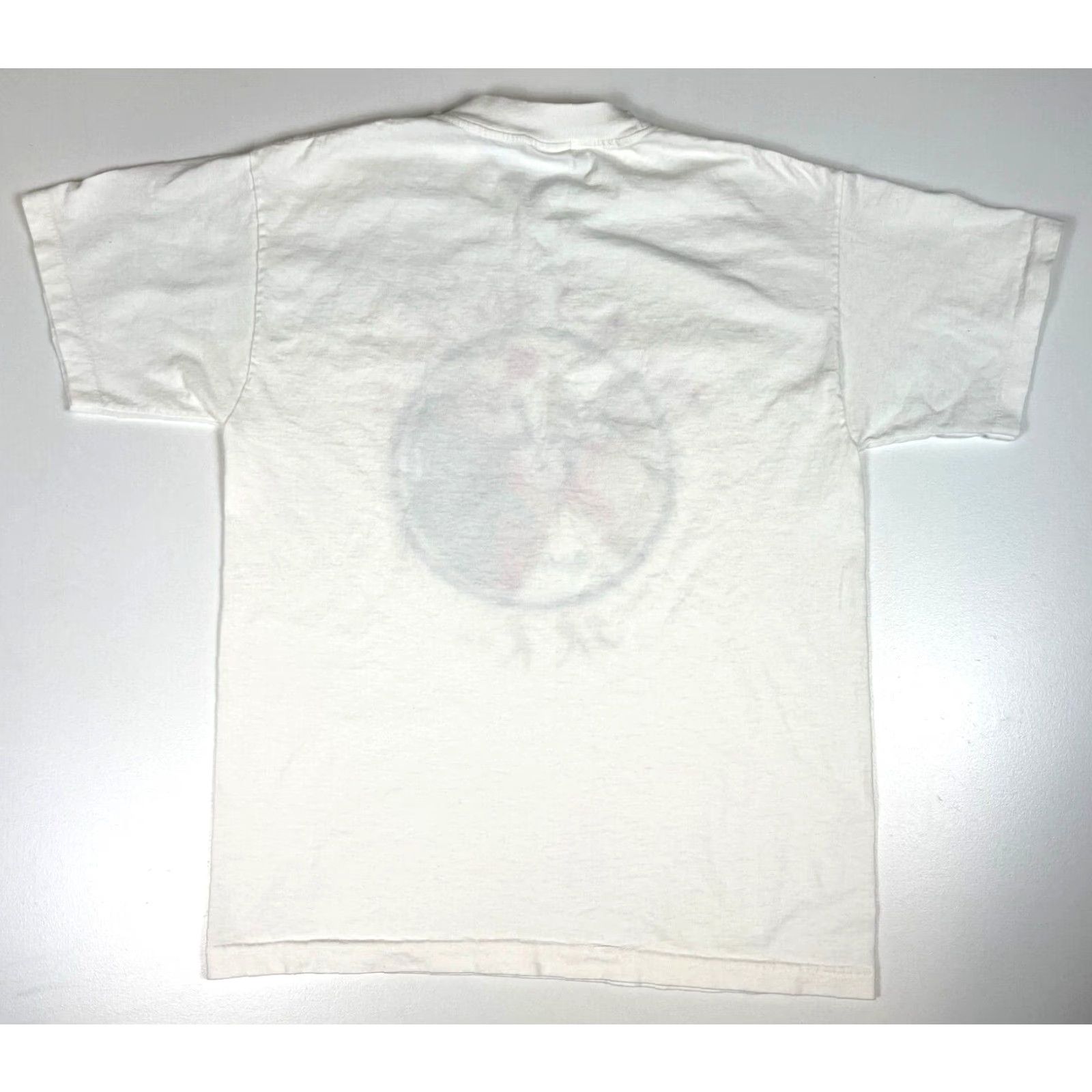 Vintage VINTAGE Murina The LaSalle Banks 5K Run Chicago T-Shirt Mens Adult Large White 1996 90s Sports Graphic Cotton Made in USA Size US L / EU 52-54 / 3 - 2 Thumbnail