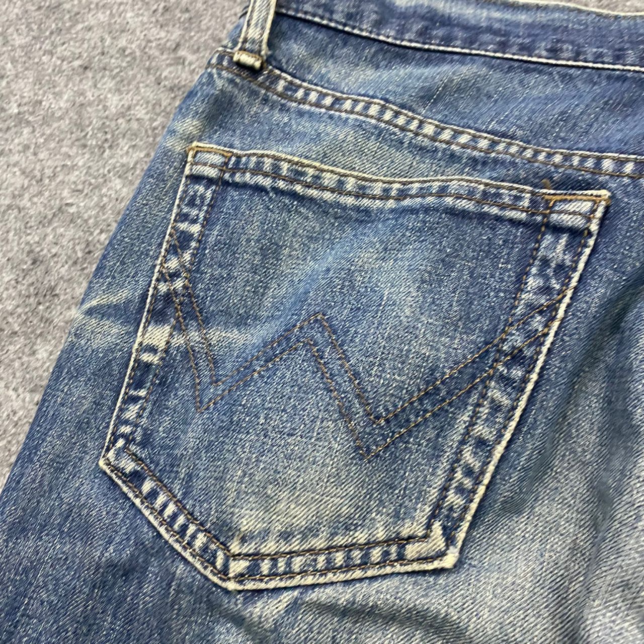 If Six Was Nine 💥Best Offer💥Vintage 90s Edwin Distressed Denim Size US 33 - 15 Thumbnail