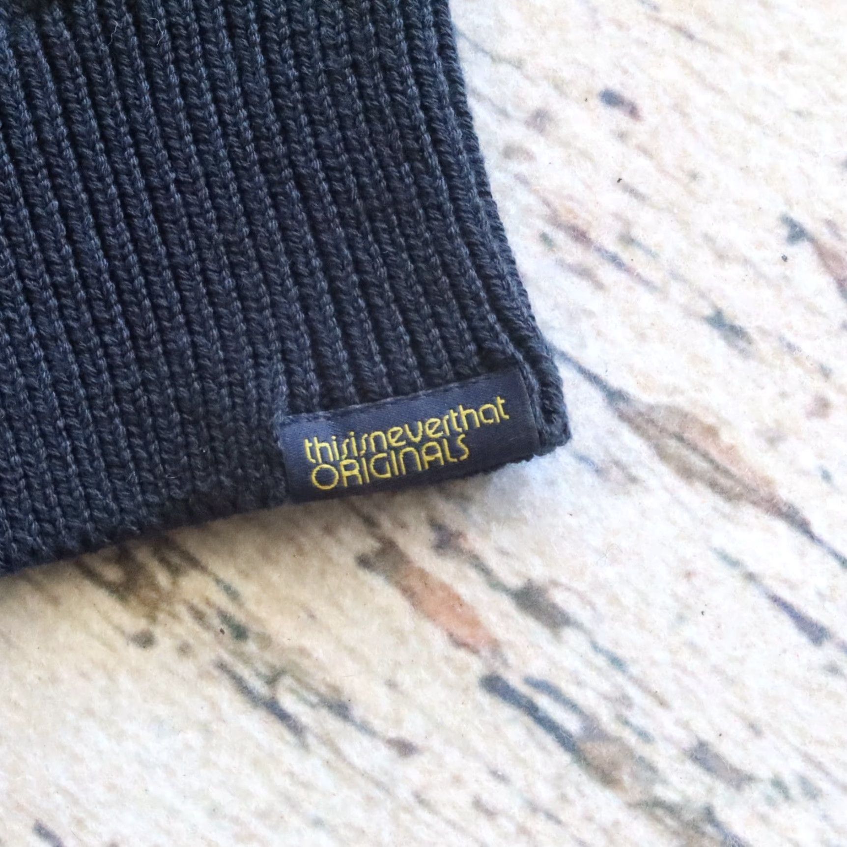 thisisneverthat Thisisneverthat Zip Knit Shirt L Mens Blue Full Zip Knit Size US L / EU 52-54 / 3 - 7 Thumbnail