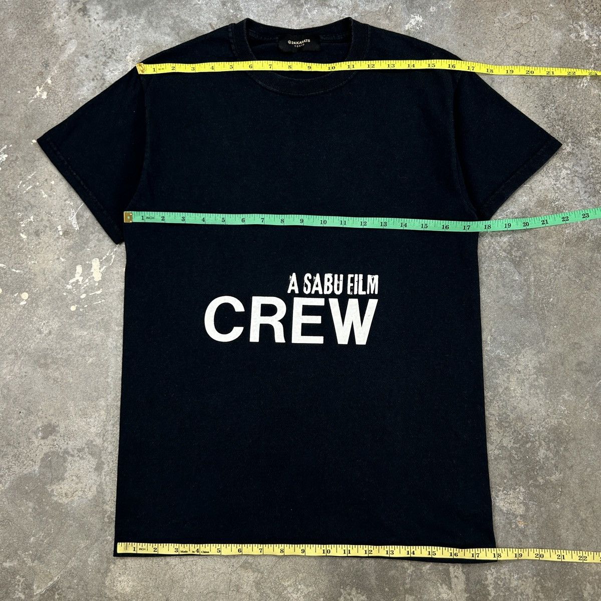 Japanese Brand 24KaratsTokyo - A Sabu Film Crew Size US S / EU 44-46 / 1 - 8 Thumbnail