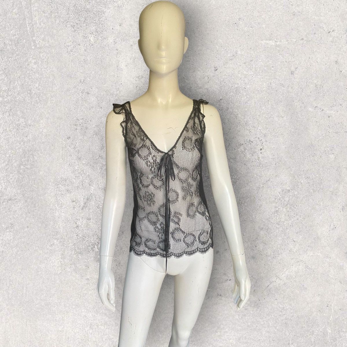 Chanel SS05 Lace Tank Top Size S / US 4 / IT 40 - 1 Thumbnail