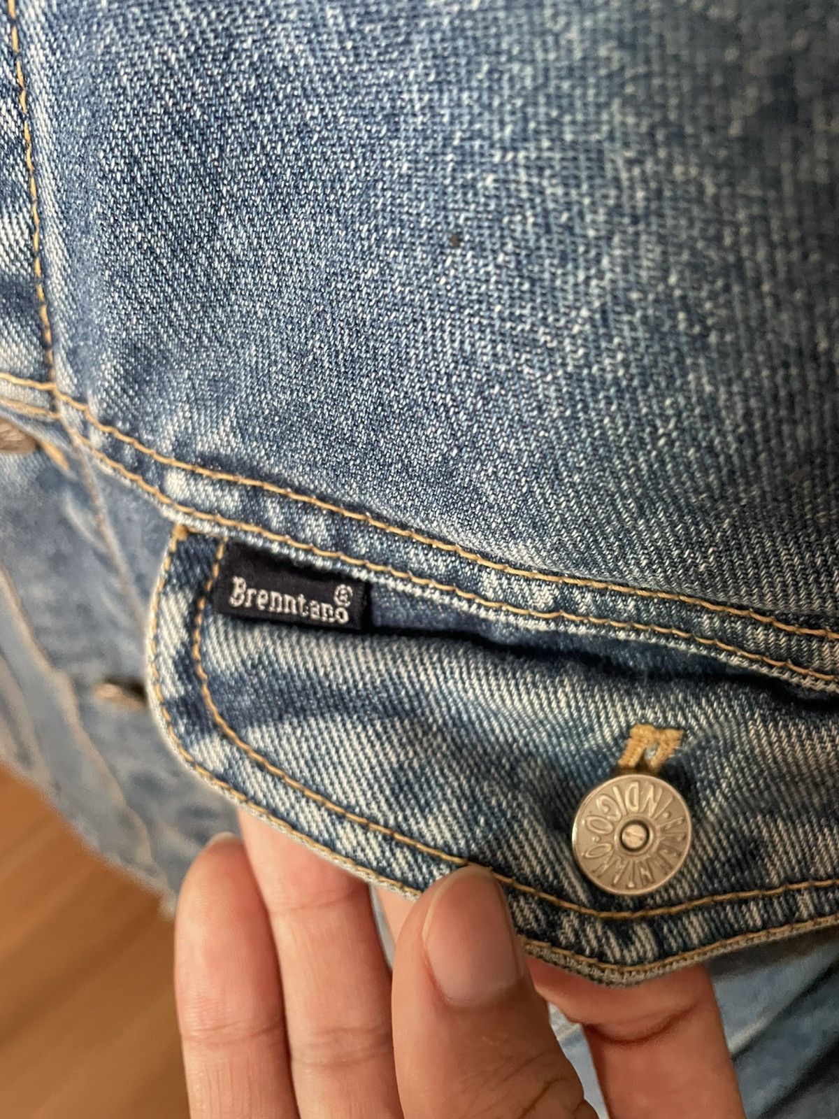 Vintage Brenntand Size US L / EU 52-54 / 3 - 3 Thumbnail