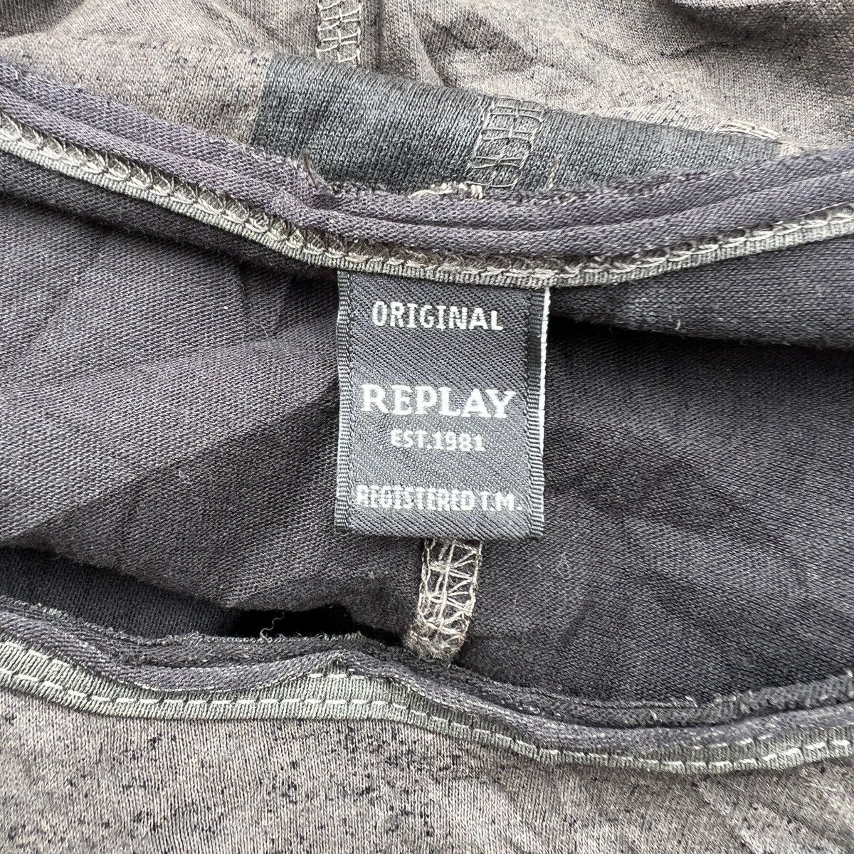 Replay REPLAY DISTRESS LONG SLEEVES TEE Size US M / EU 48-50 / 2 - 8 Thumbnail