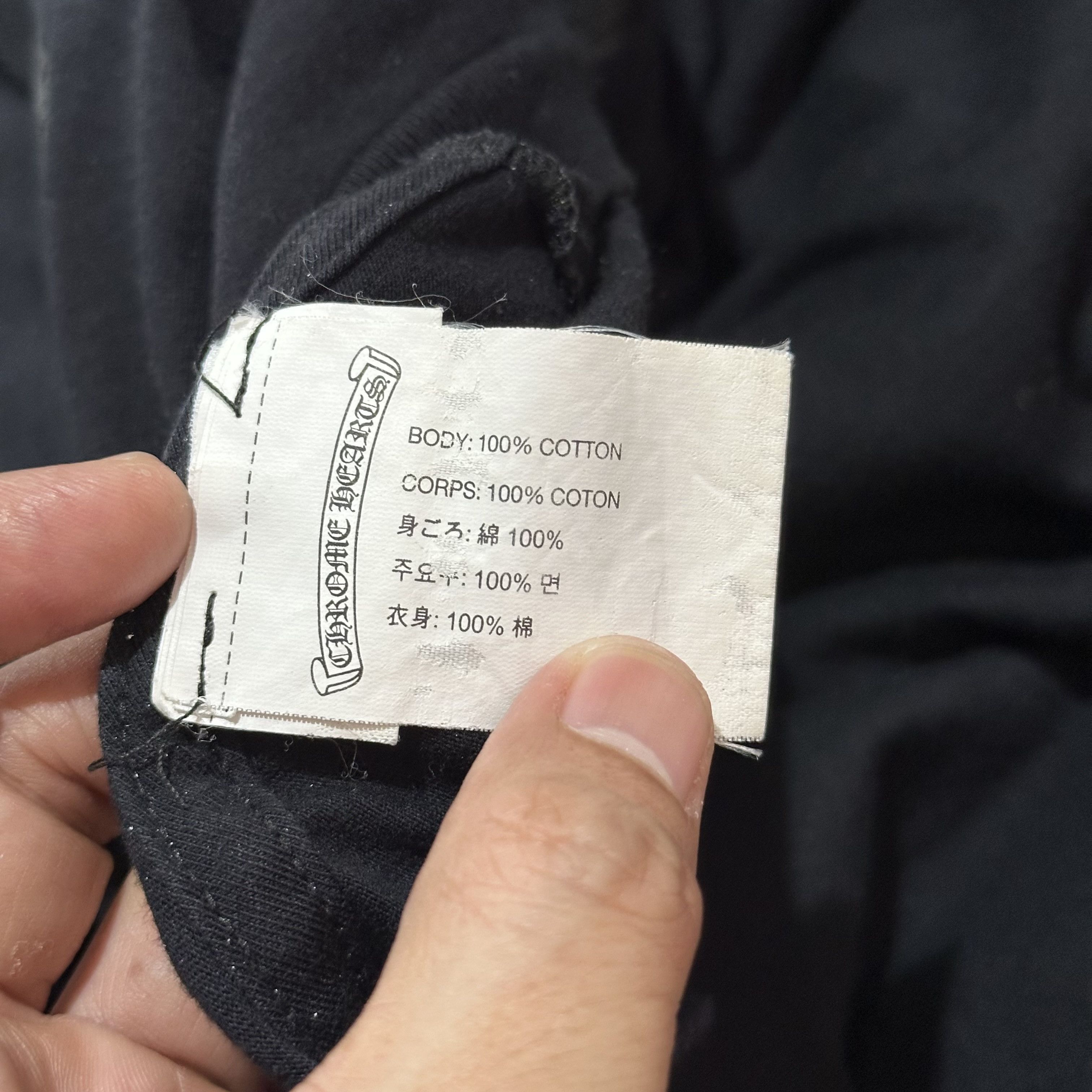 Chrome Hearts Chrome Hearts Foti Tee Size US M / EU 48-50 / 2 - 8 Thumbnail