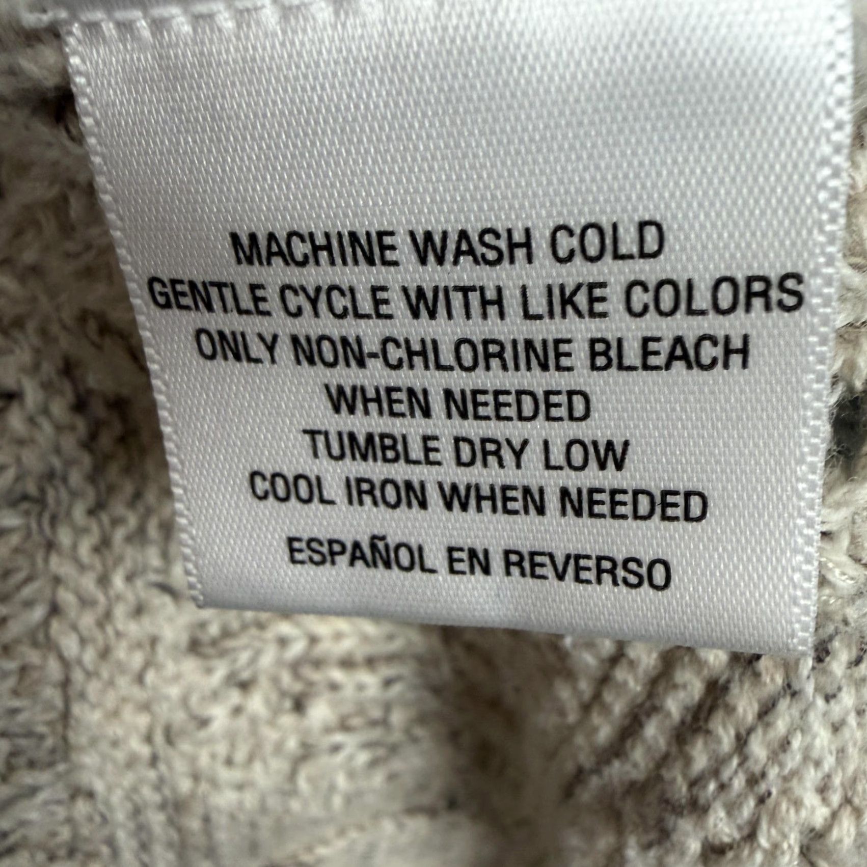 Vintage VINTAGE Style&co Cardigan Sweater M Women's Cardigan Open-Knit Flare Hem Beige Boho Cottagecore Shabby Chic Size M / US 6-8 / IT 42-44 - 6 Thumbnail