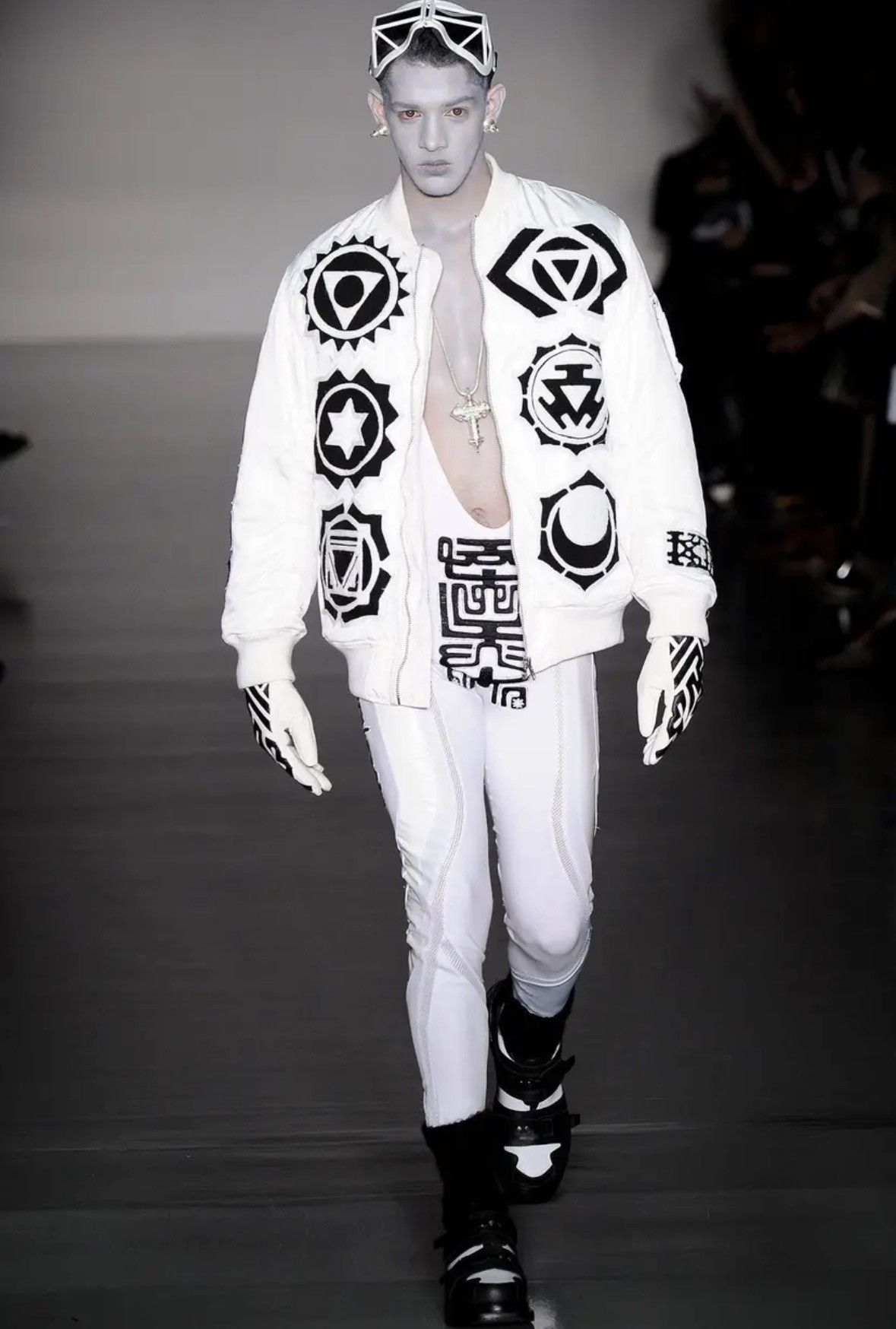 KTZ FALL 2014 KTZ PATHED BOMBER JACKET RUNWAY Size US M / EU 48-50 / 2 - 1 Thumbnail