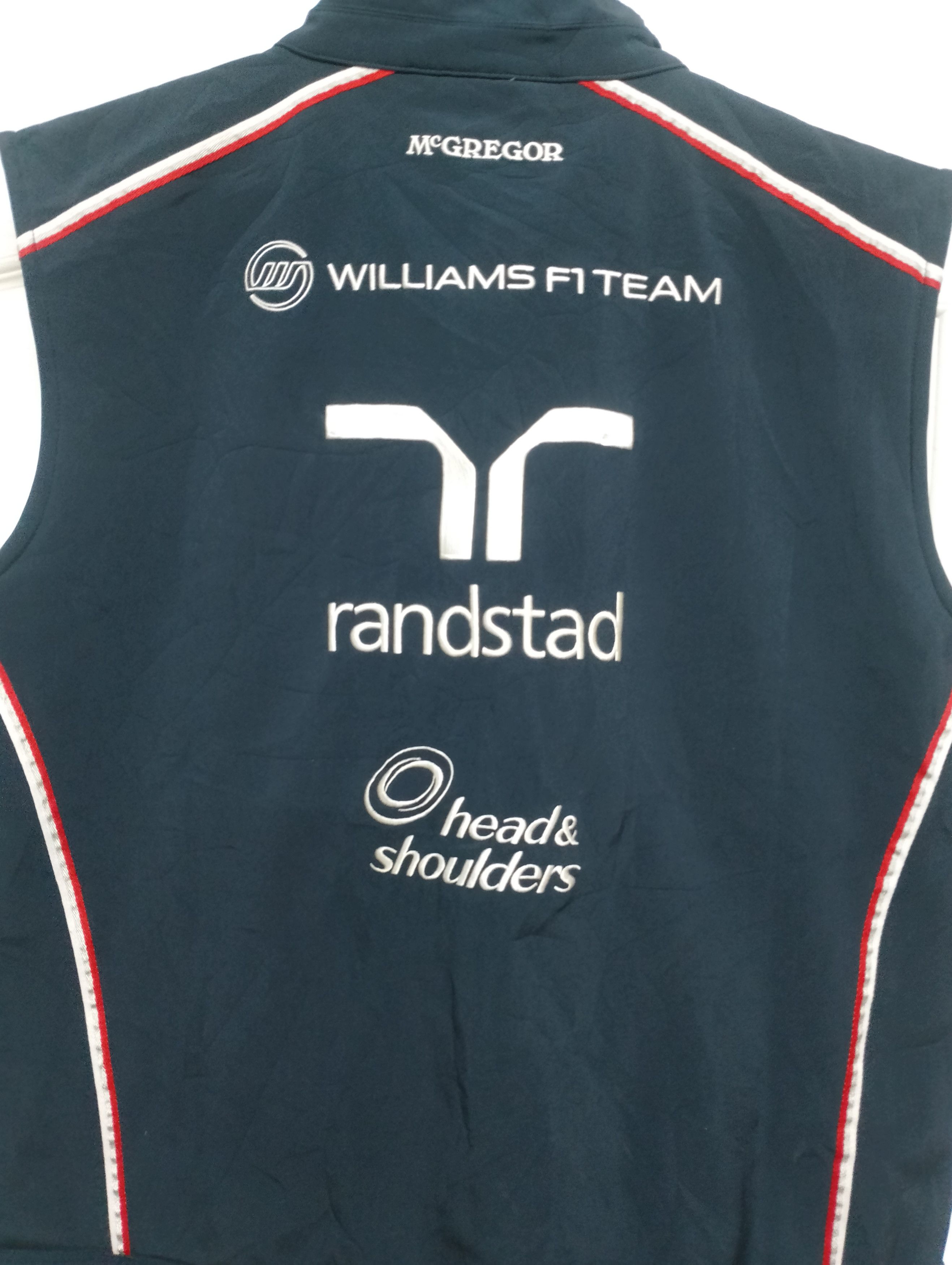 Formula 1 WILLIAMS F1 TEAM MCGREGOR FORMULA 1 VEST L SIZE Size US L / EU 52-54 / 3 - 8 Thumbnail