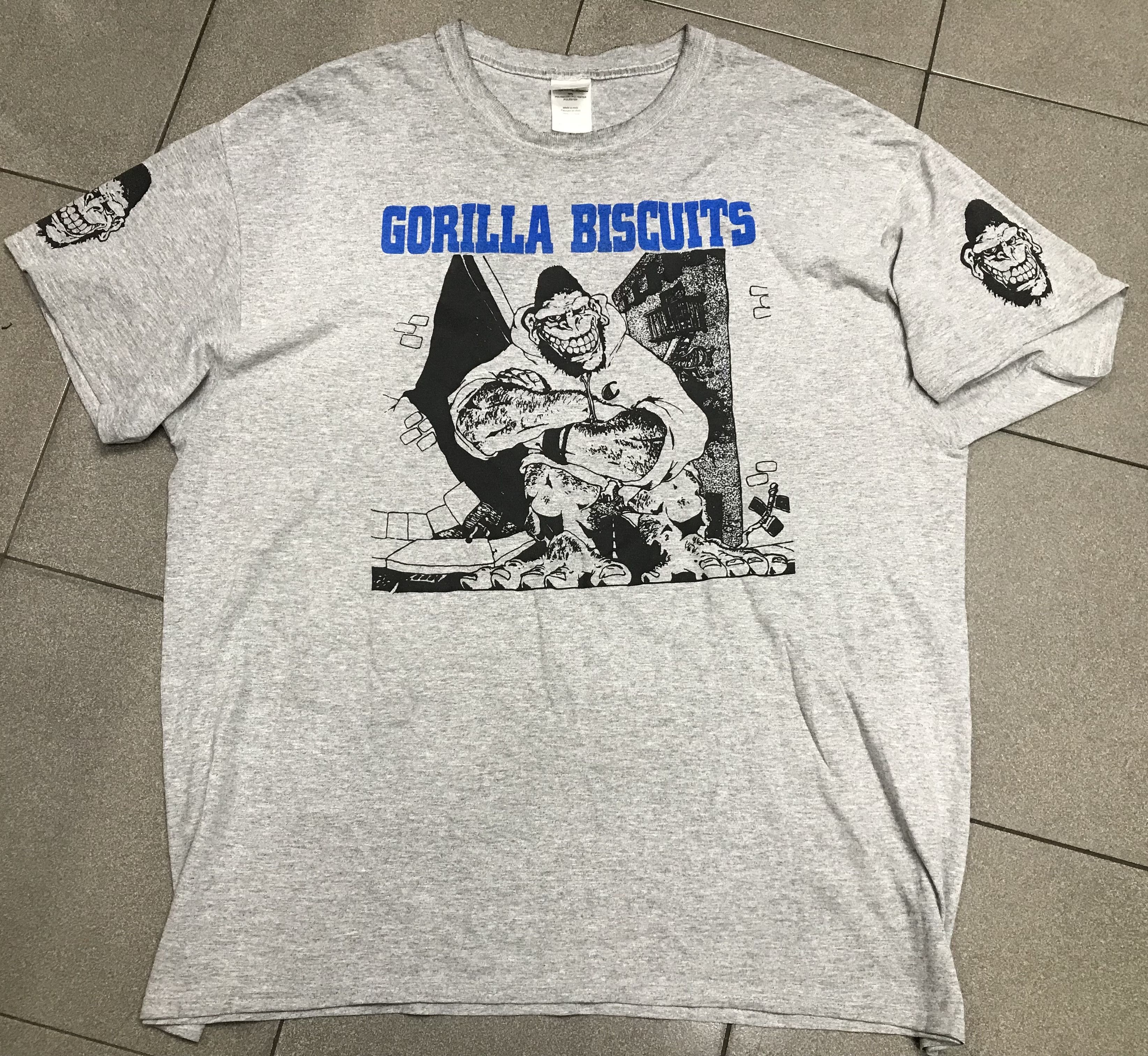 Band Tees GORILLA BISCUITS Size US XL / EU 56 / 4 - 1 Thumbnail