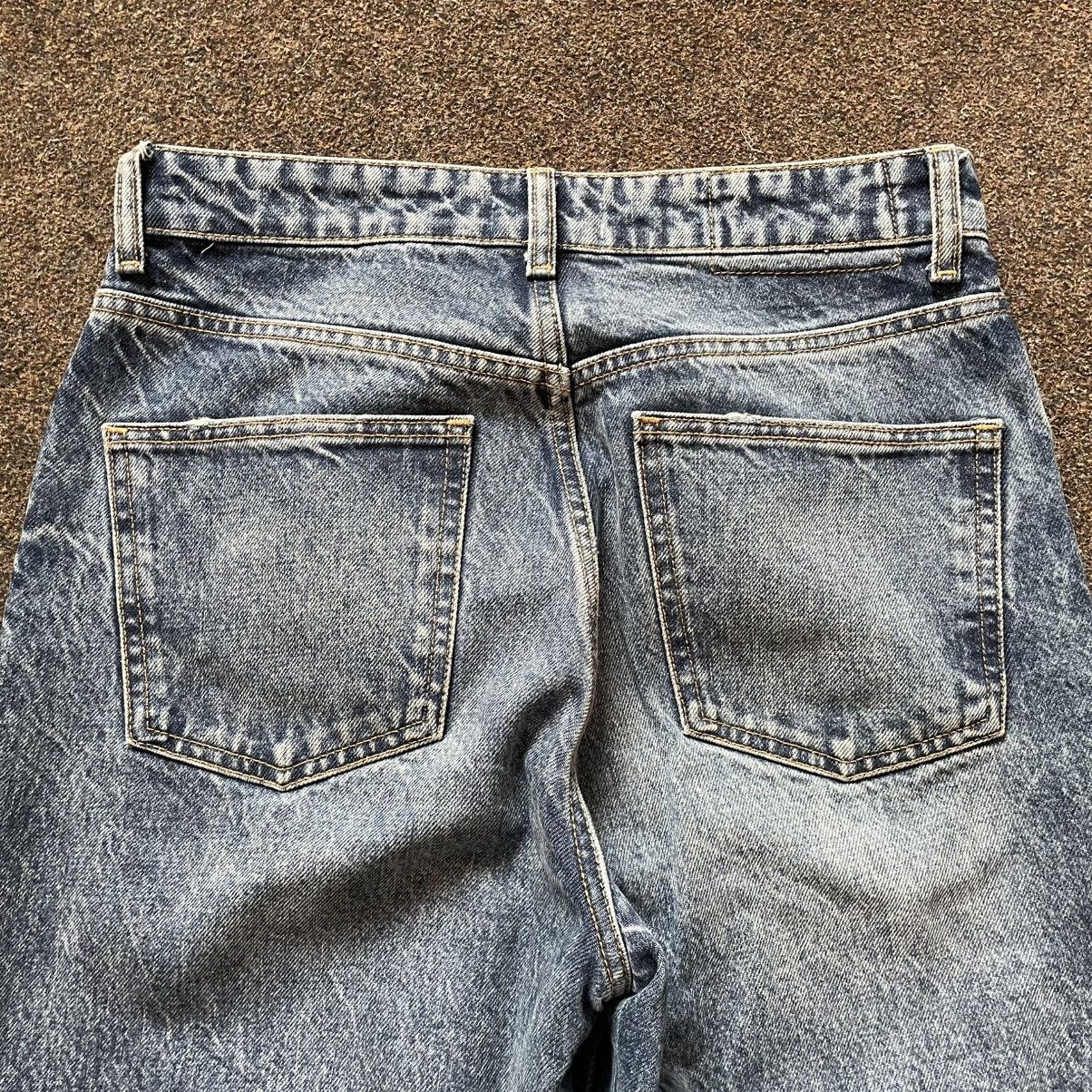 Vintage Vintage Y2K Faded Wide Leg Baggy Jeans Grunge Skate Logo 30 Size 30" / US 8 / IT 44 - 5 Thumbnail